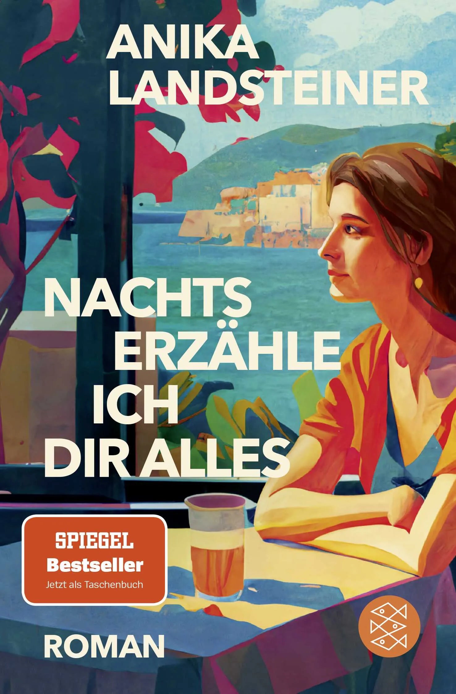 Buchcover von 'Nachts erzähle ich dir alles' - Taschenbuch von Anika Landsteiner