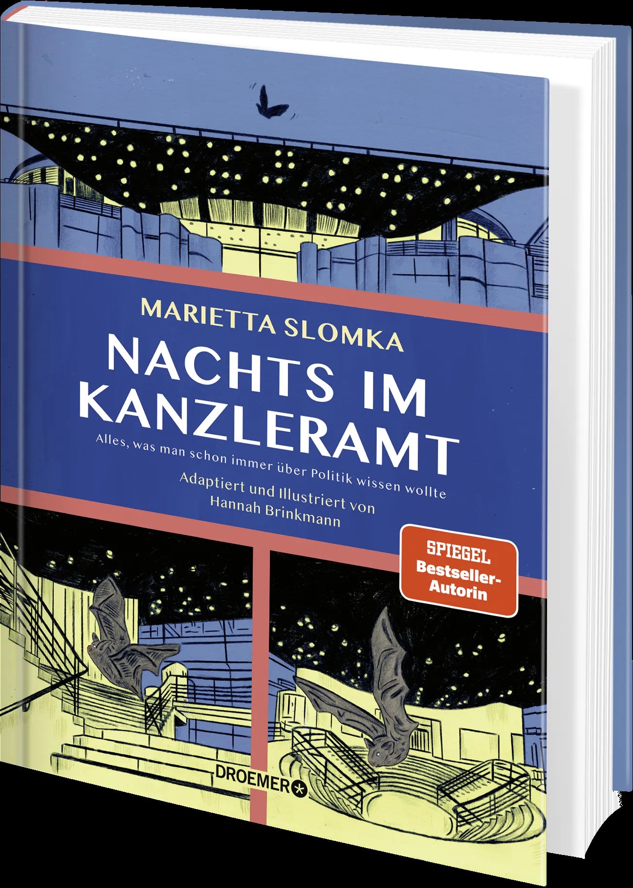Detailansicht: Nachts im Kanzleramt (Hardcover)
