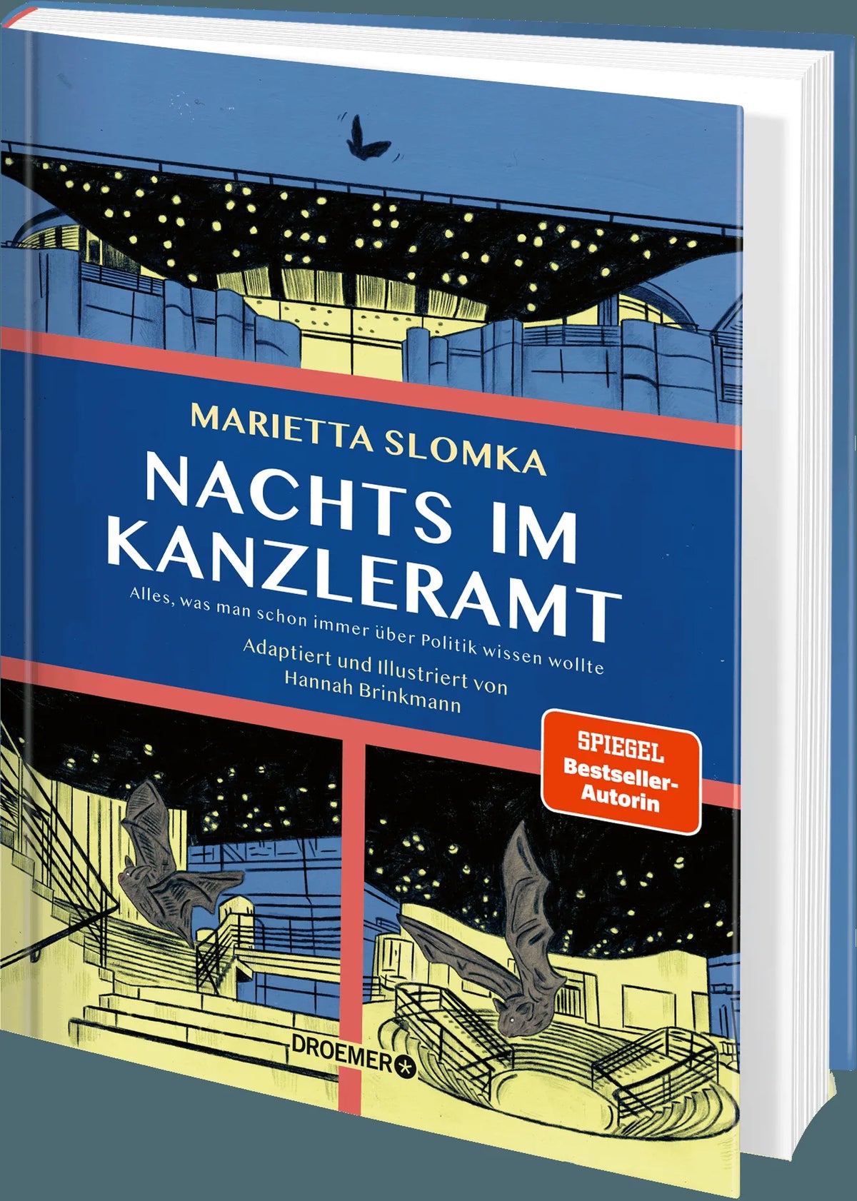 Detailansicht: Nachts im Kanzleramt (Hardcover)