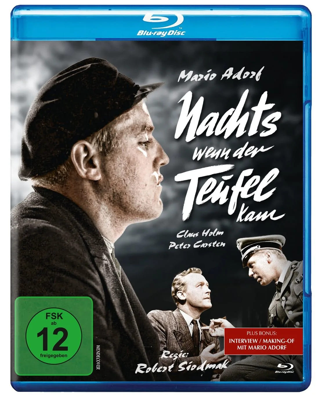 Blu-ray-Cover: Nachts, wenn der Teufel kam. Regie: Robert Siodmak