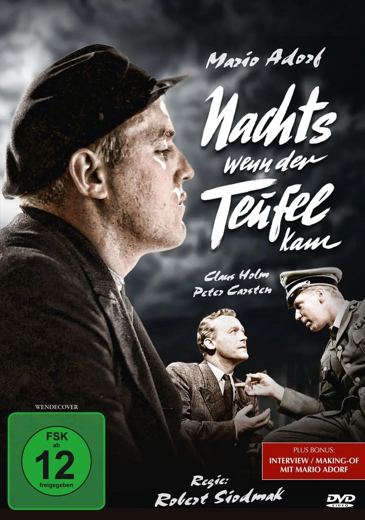 DVD-Cover: Nachts, wenn der Teufel kam. Regie: Robert Siodmak