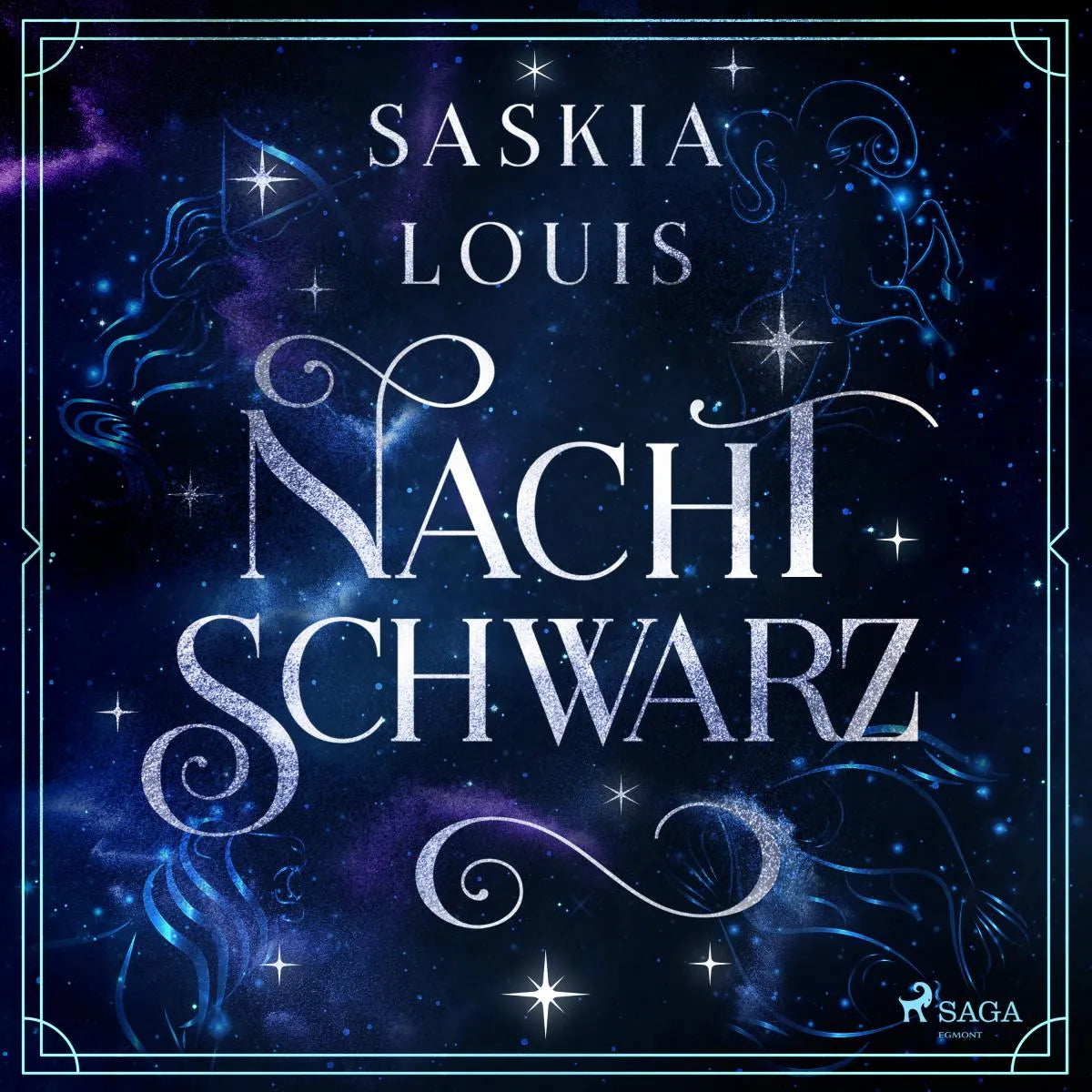 Cover: Nachtschwarz (Hörbuch Download) von Saskia Louis