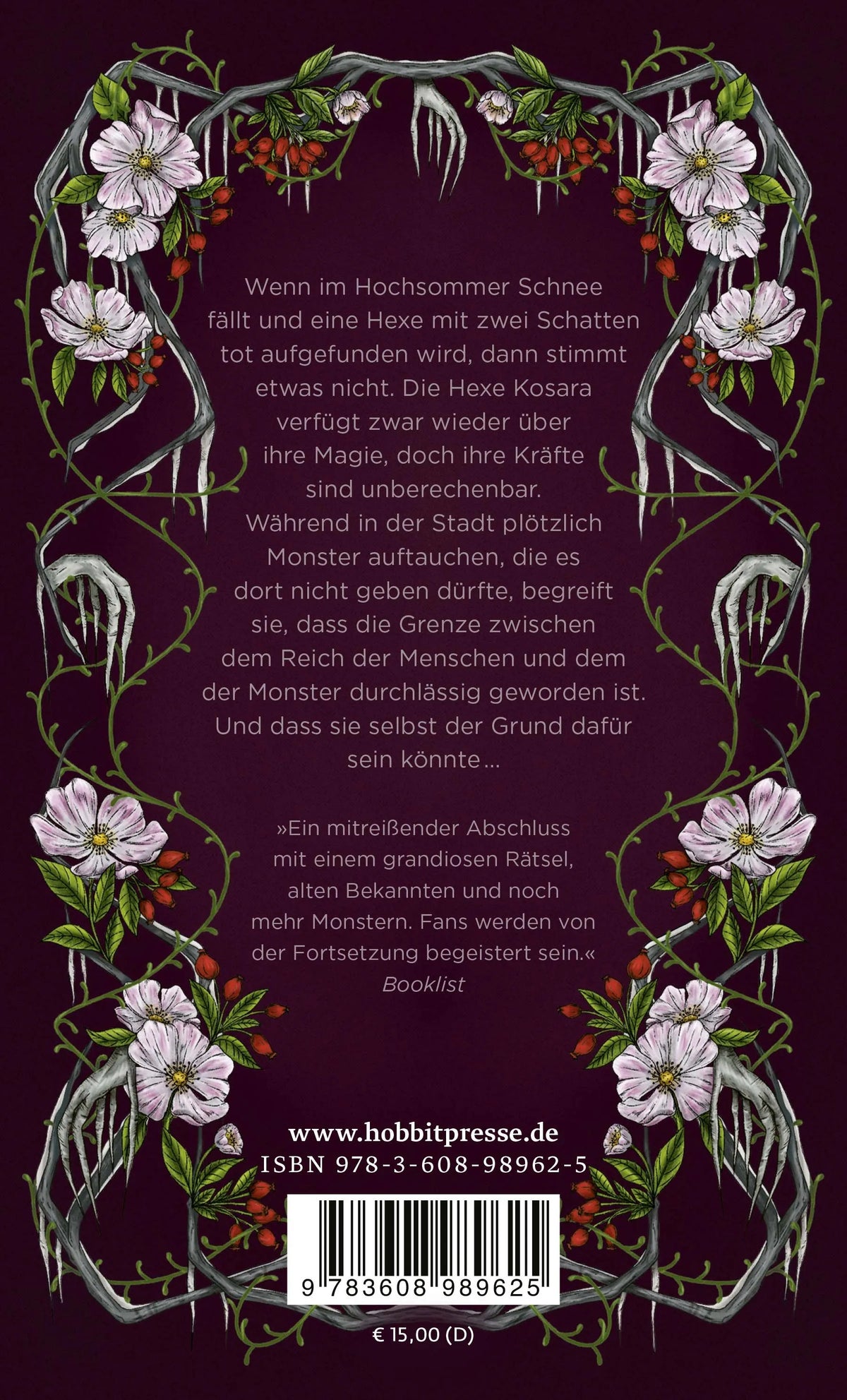 Rückseite: Nächte einer Hexe (Taschenbuch)