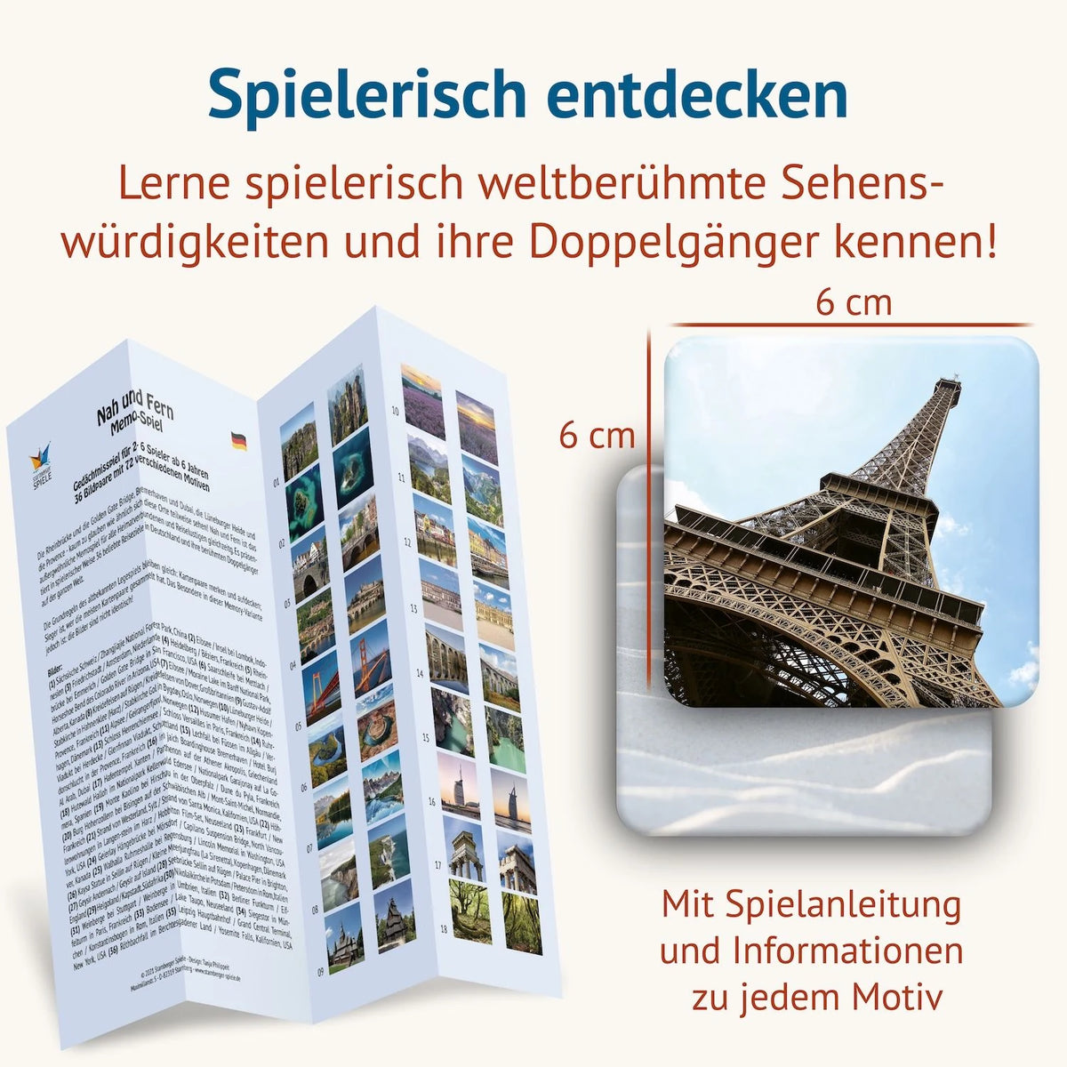 Nah und Fern Memospiel – Ansicht