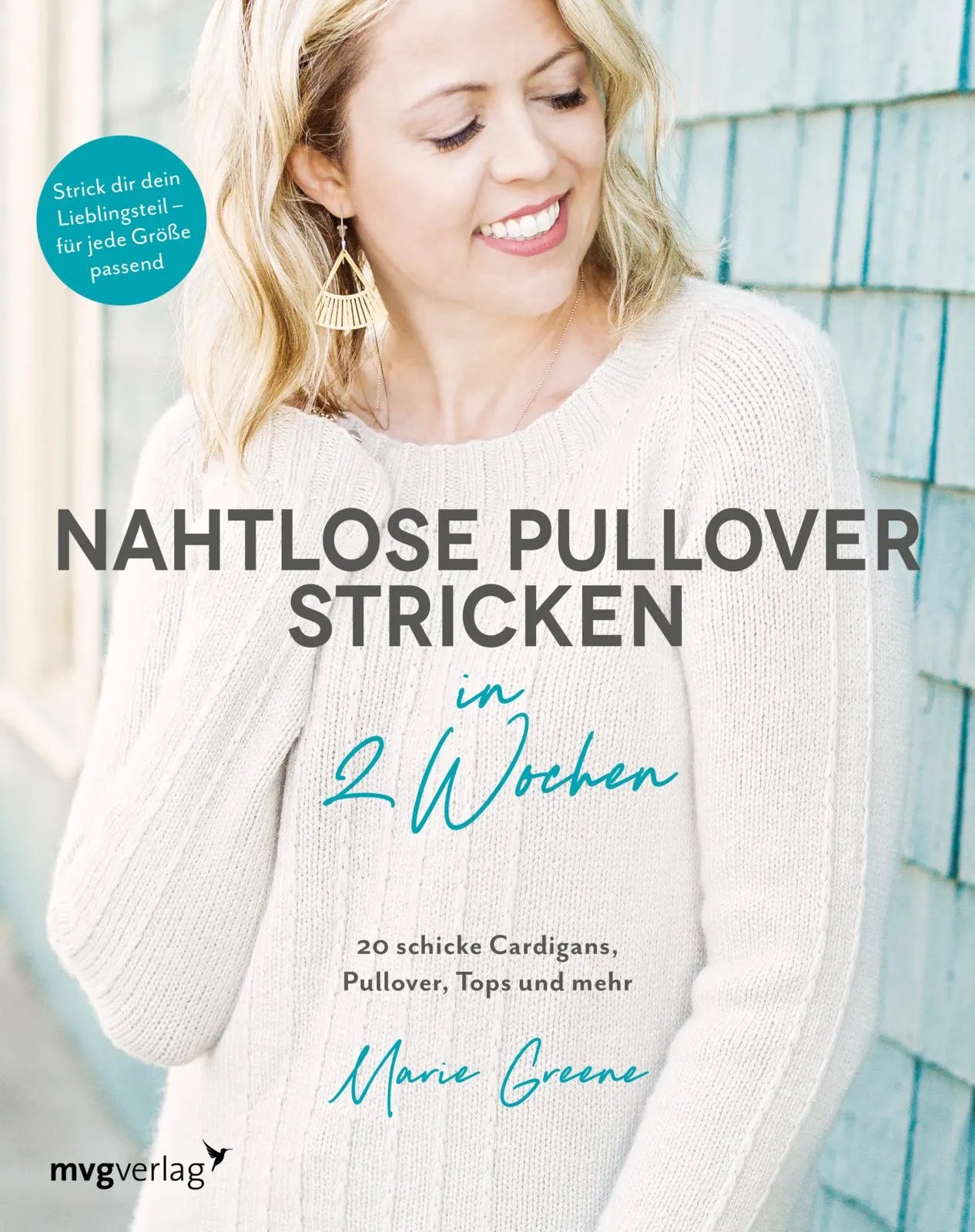 Buchcover von 'Nahtlose Pullover stricken in 2 Wochen' - Taschenbuch von @oliveknits