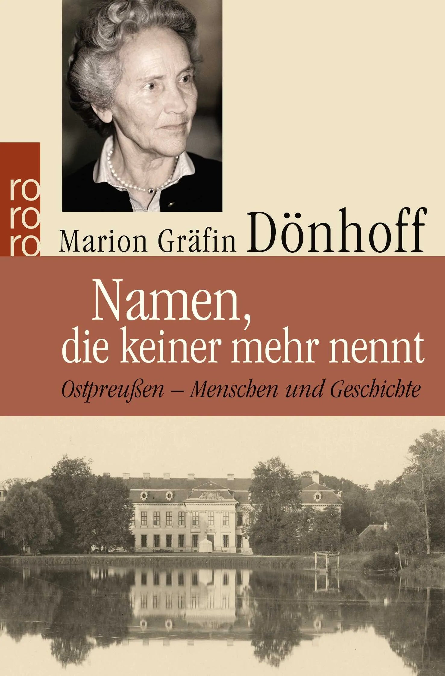 Buchcover von 'Namen, die keiner mehr nennt' - Taschenbuch von Marion Gräfin Dönhoff