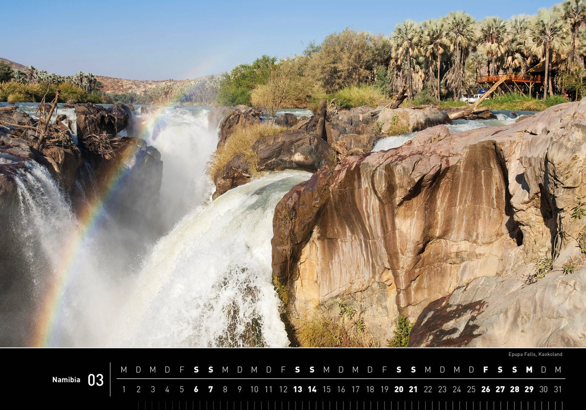 Namibia Premiumkalender 2027 – Ansicht