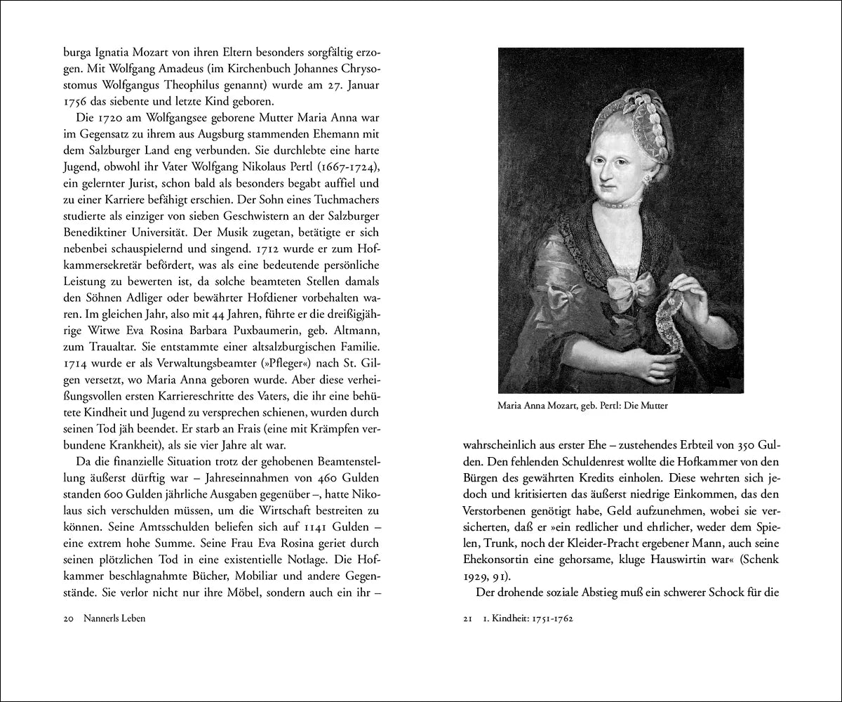 Produktansicht: Nannerl Mozart (Taschenbuch)