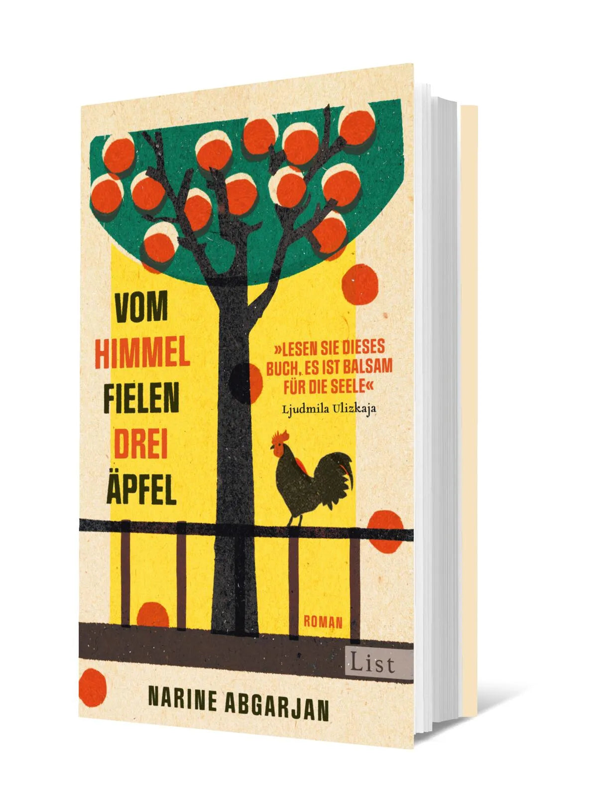 Produktansicht: Vom Himmel fielen drei Äpfel (Gebundene Ausgabe)