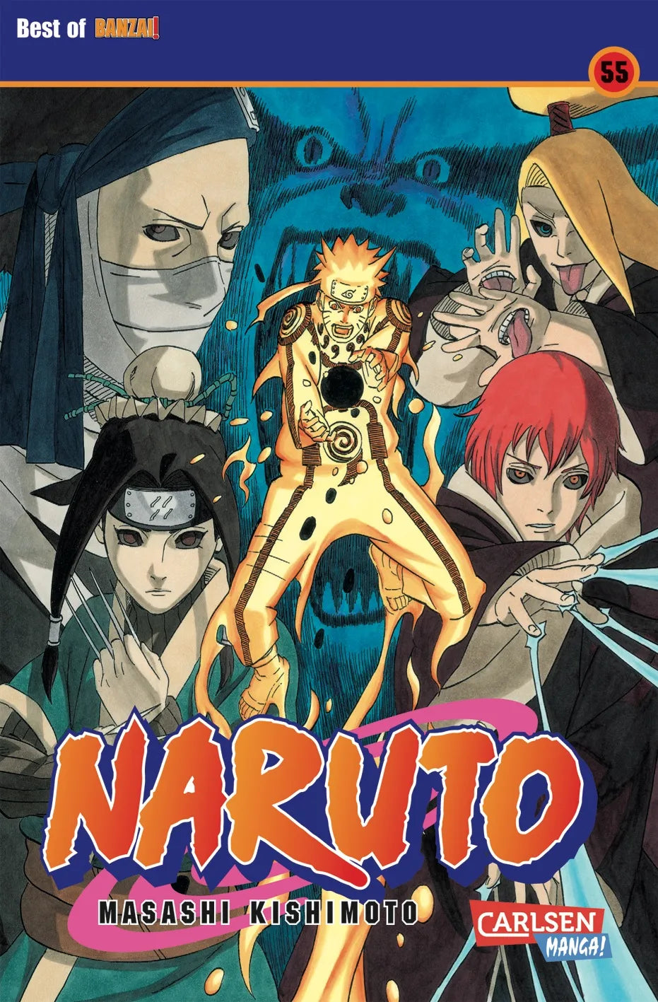 Buchcover von 'Naruto 55' - Taschenbuch von Masashi Kishimoto
