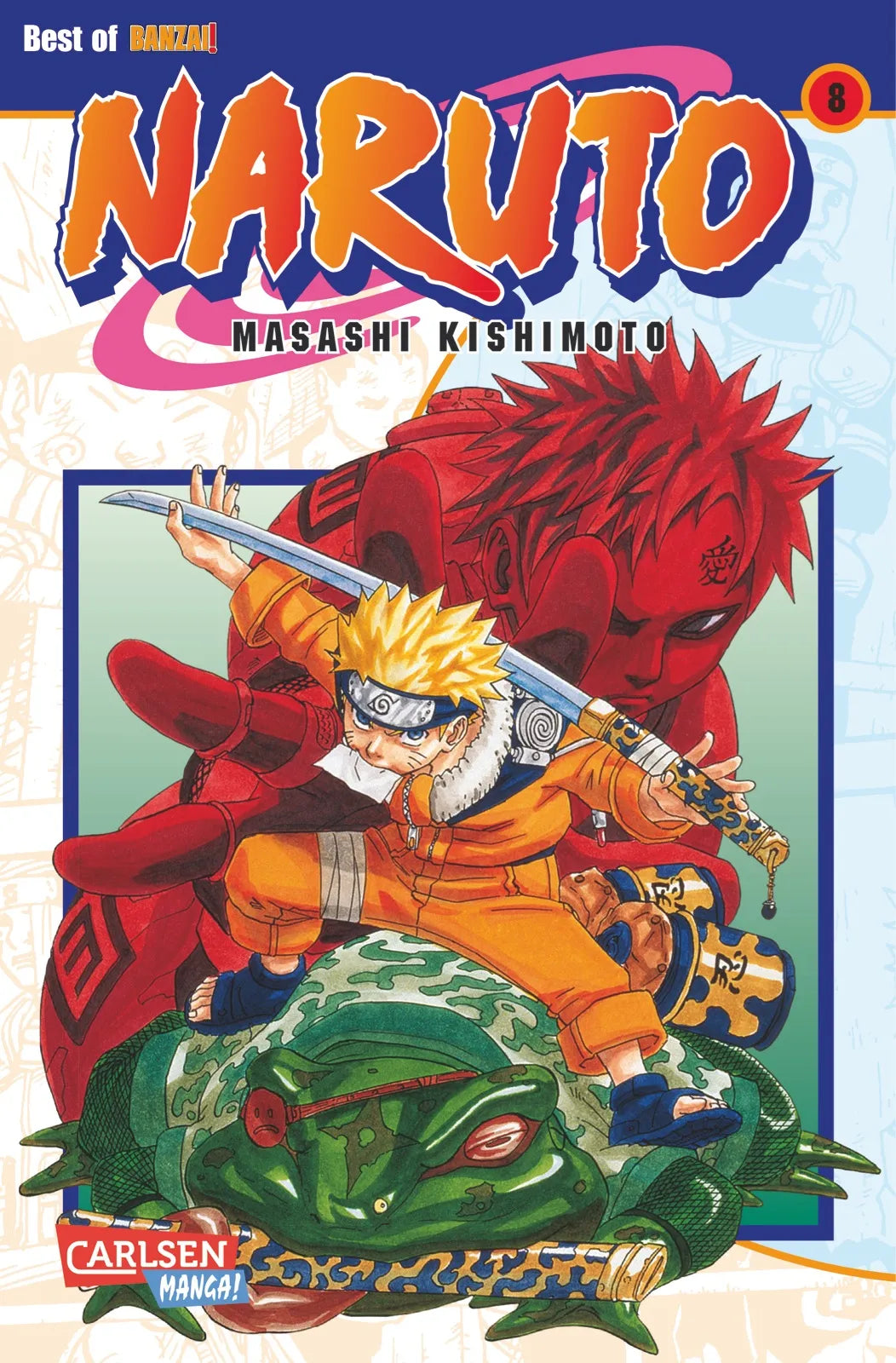 Buchcover von 'Naruto 8' - Taschenbuch von Masashi Kishimoto