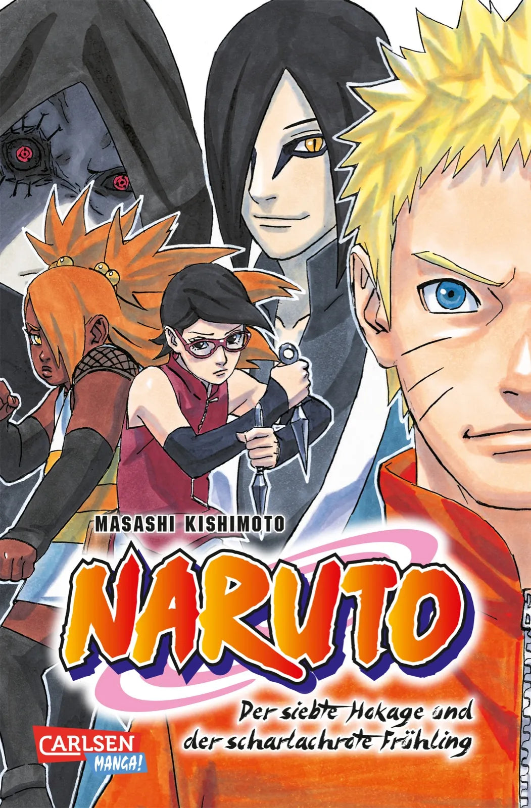 Buchcover von 'Naruto - Der siebte Hokage und der scharlachrote Frühling' - Taschenbuch von Masashi Kishimoto