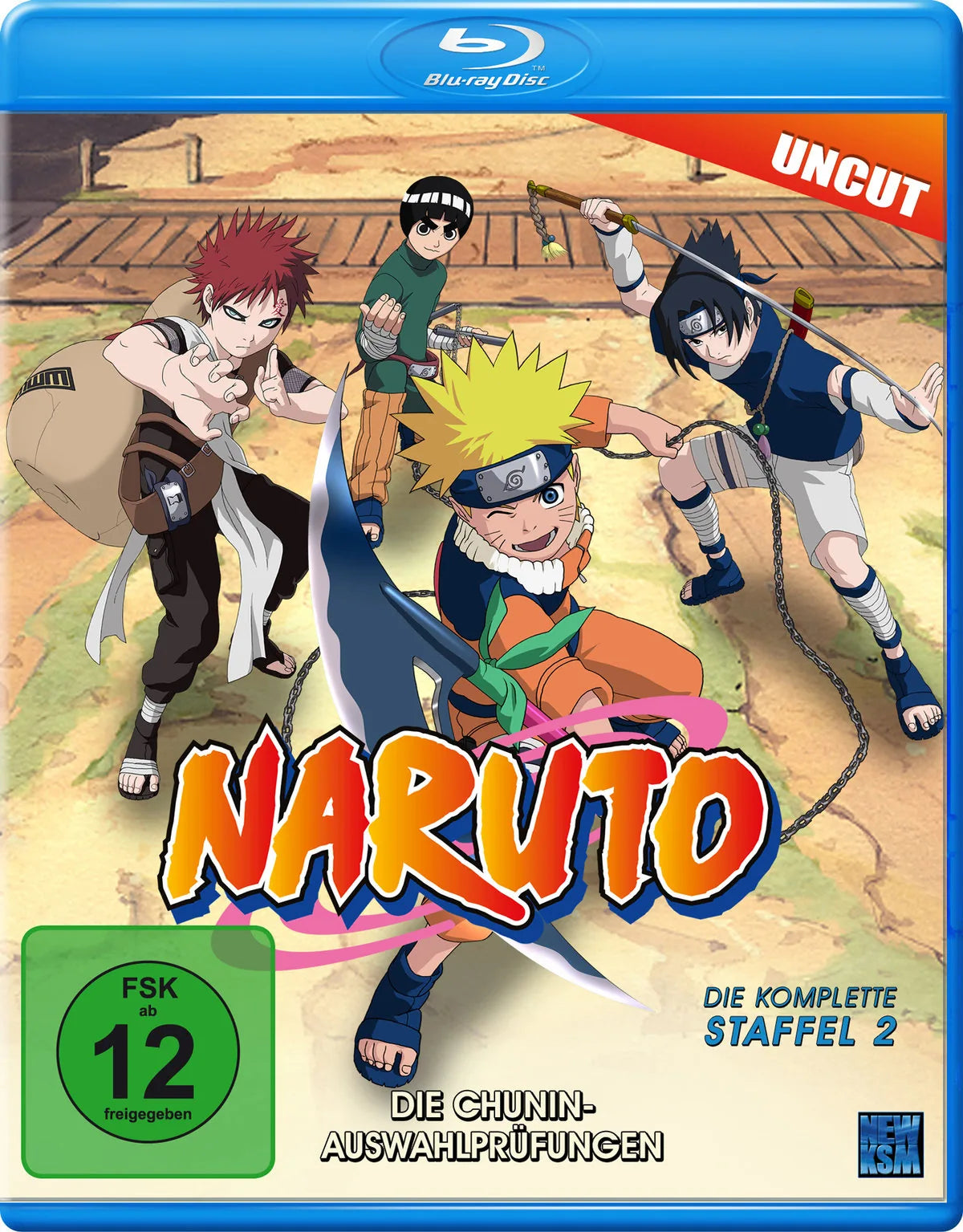 Naruto - Die komplette St. 2 - Uncut - Blu-ray Disc