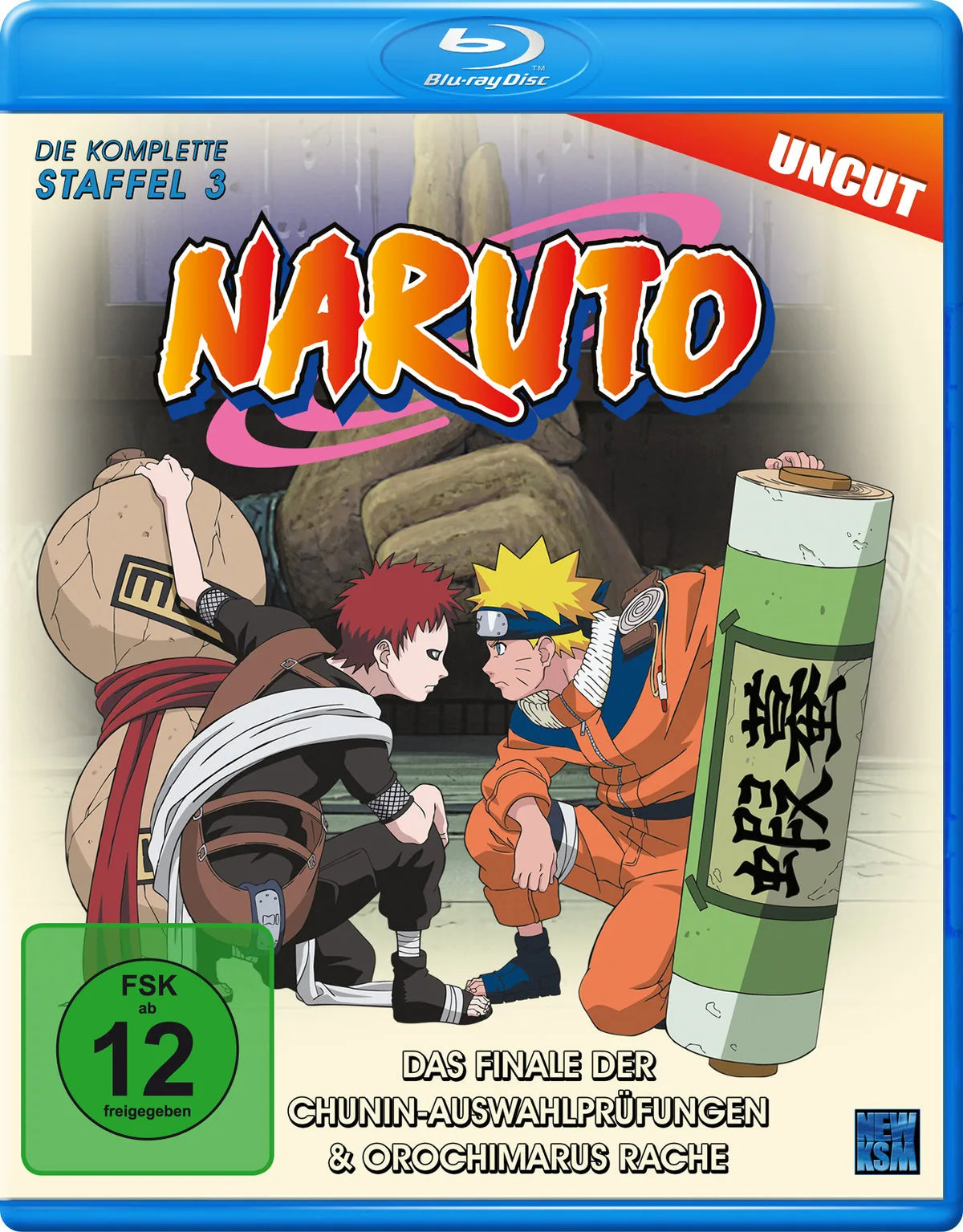 Naruto - Die komplette St. 3 - Uncut - Blu-ray Disc