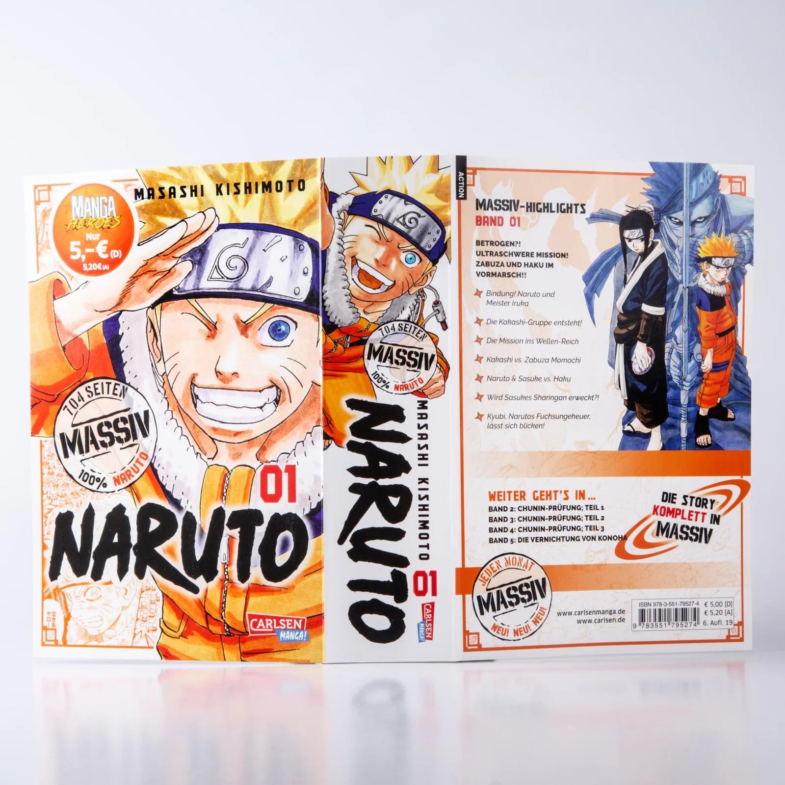 Detailansicht: Naruto Massiv 1 (Taschenbuch)