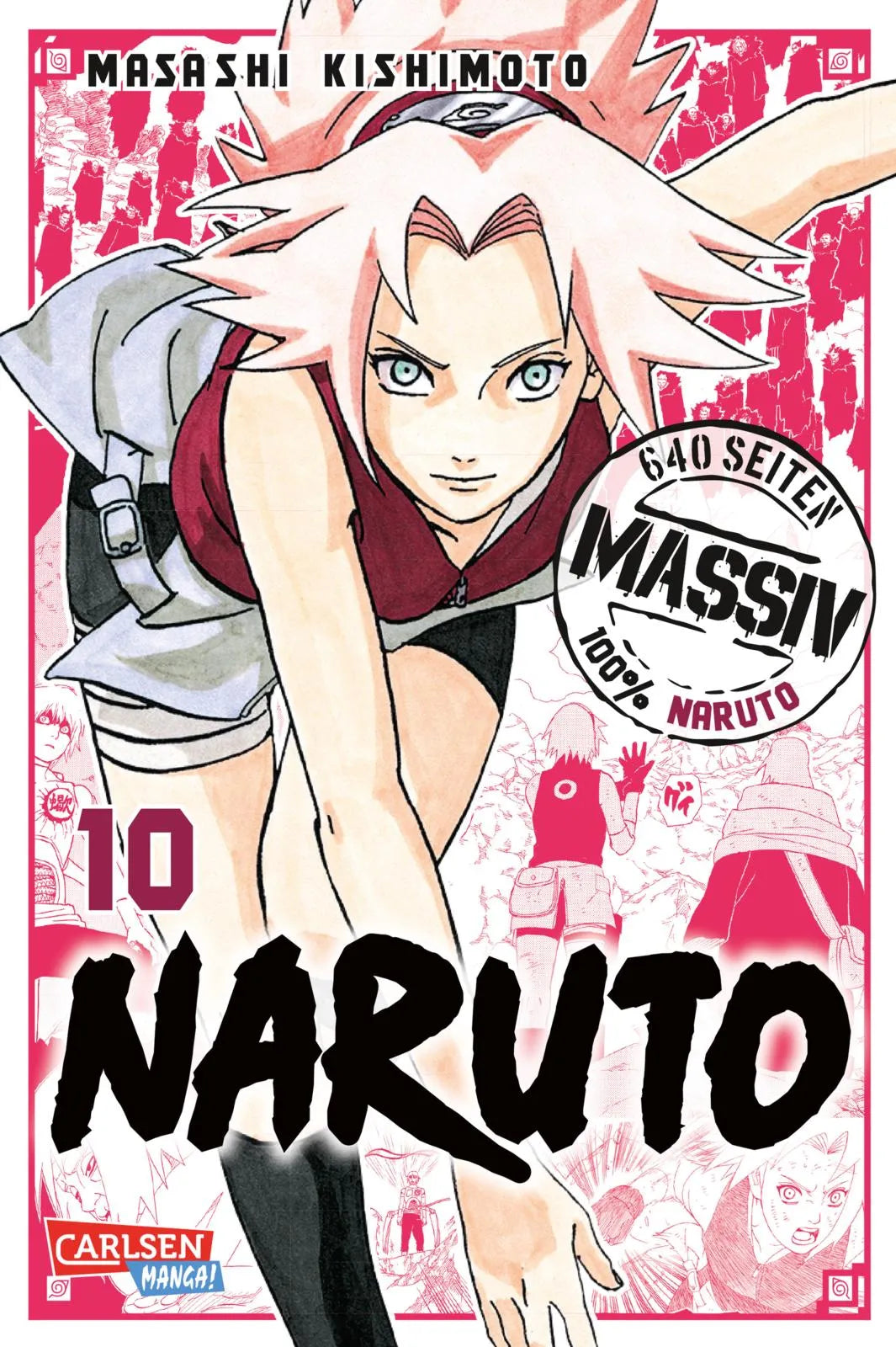 Buchcover von 'Naruto Massiv 10' - Taschenbuch von Masashi Kishimoto