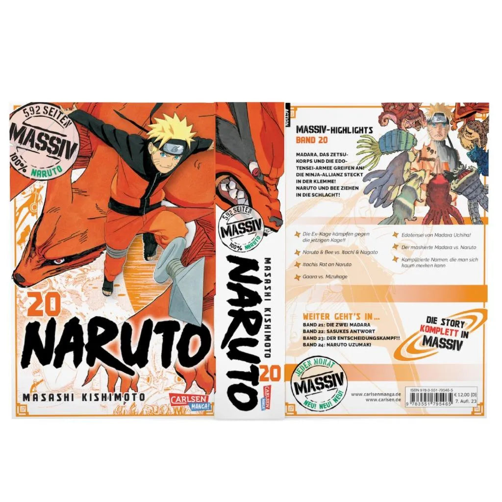 Produktansicht: Naruto Massiv 20 (Taschenbuch)