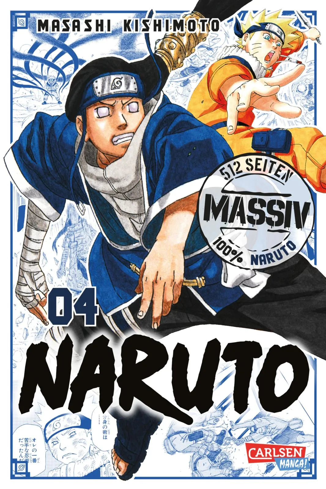 Buchcover von 'Naruto Massiv 4' - Taschenbuch von Masashi Kishimoto