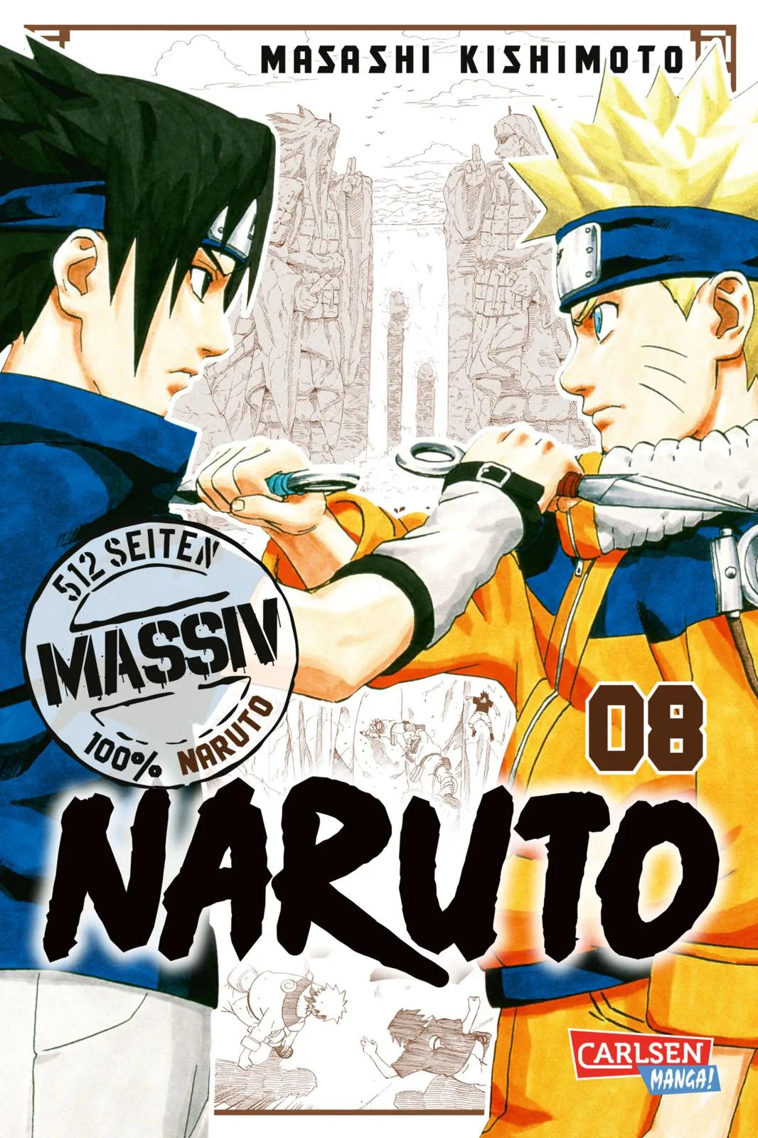 Buchcover von 'Naruto Massiv 8' - Taschenbuch von Masashi Kishimoto