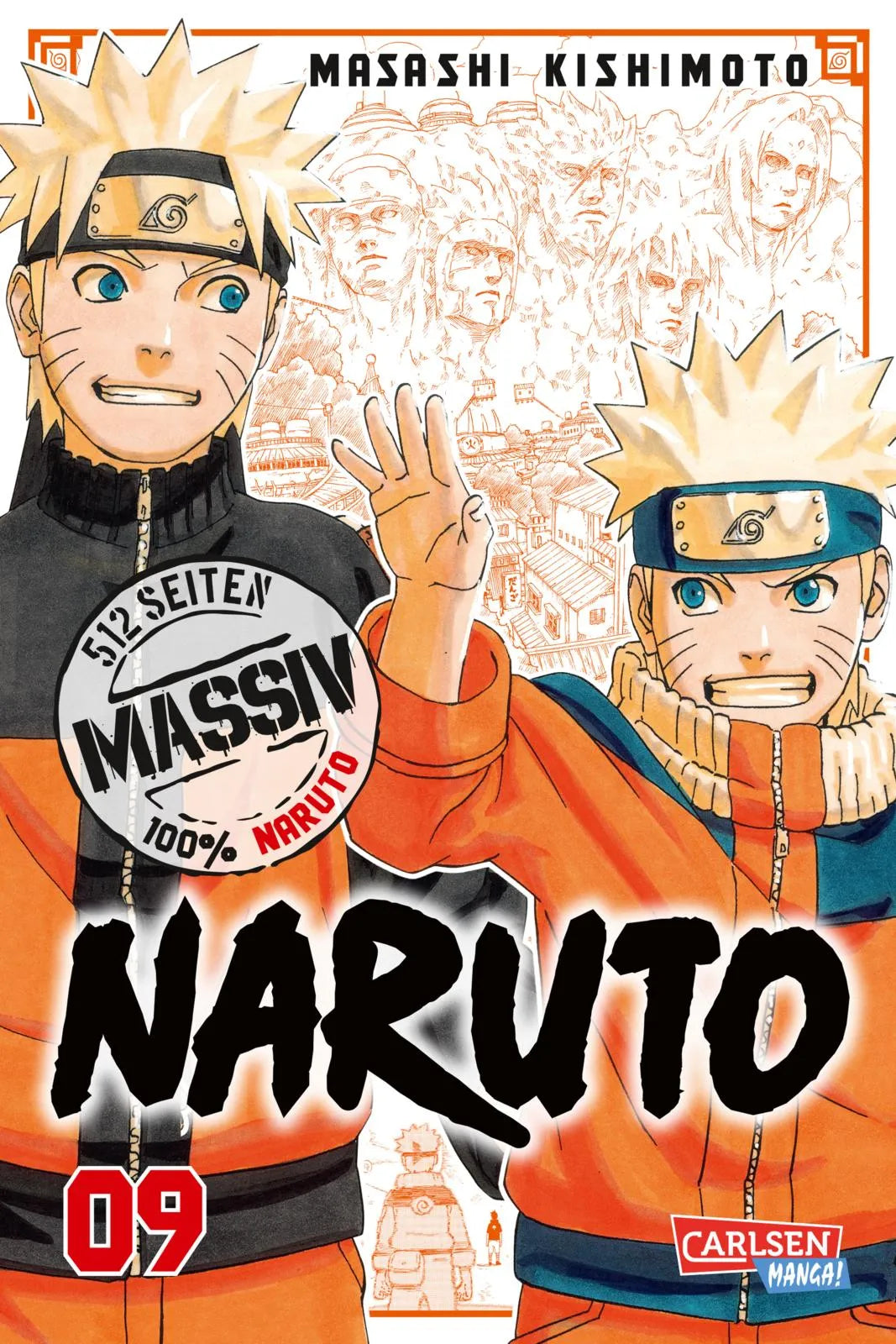 Buchcover von 'Naruto Massiv 9' - Taschenbuch von Masashi Kishimoto
