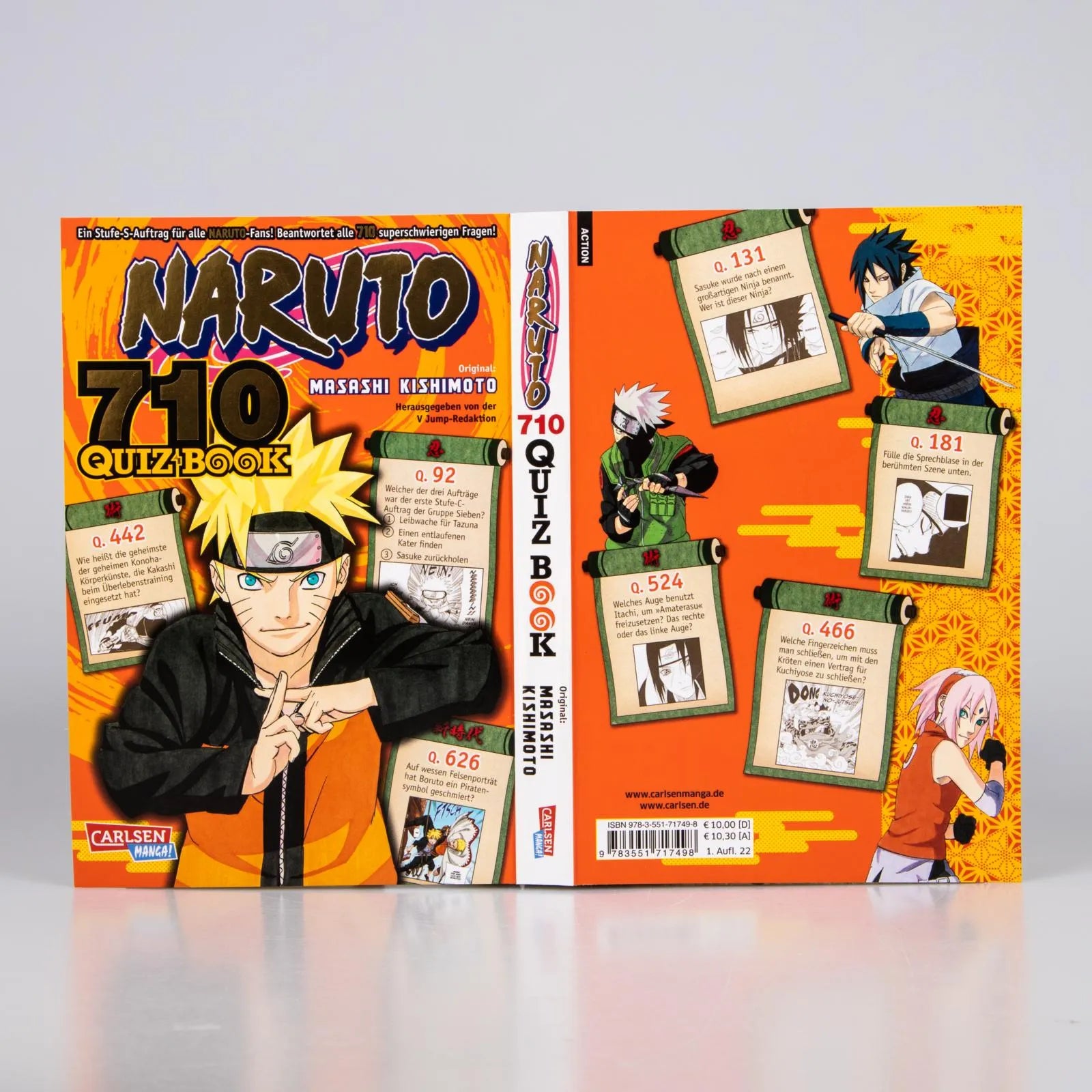 Masashi Kishimoto - Naruto Quiz Book