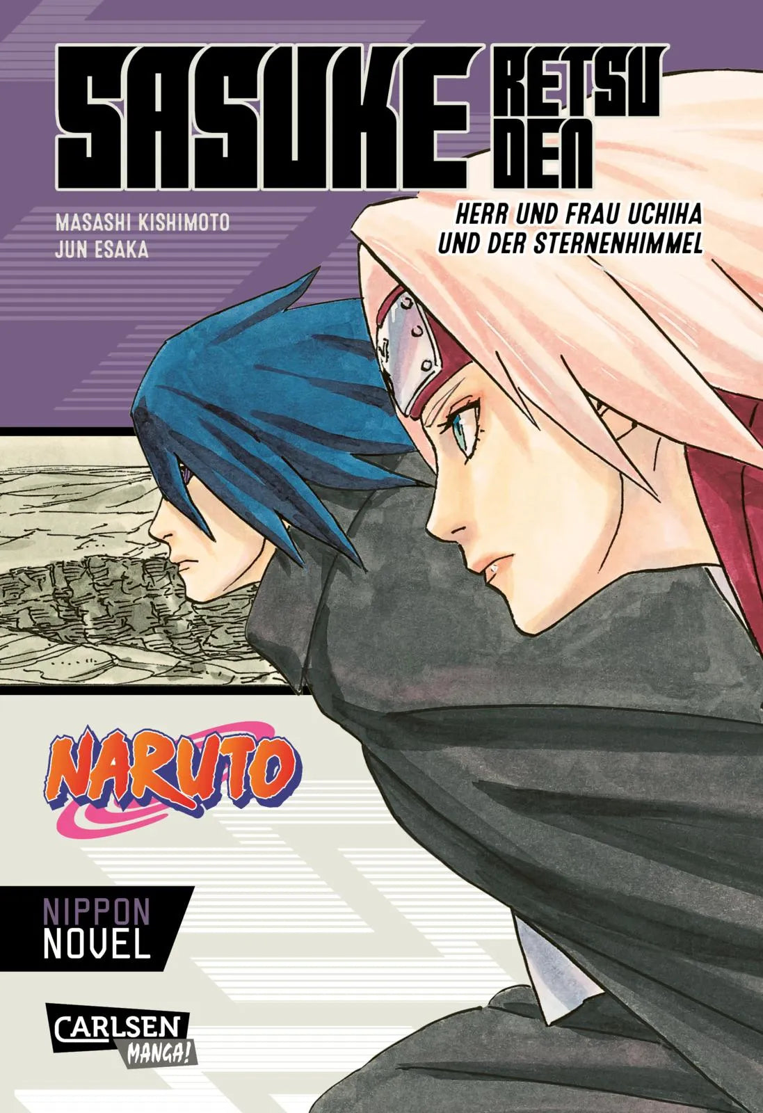 Buchcover von 'Naruto - Sasuke Retsuden: Herr und Frau Uchiha und der Sternenhimmel' - Taschenbuch von Masashi Kishimoto