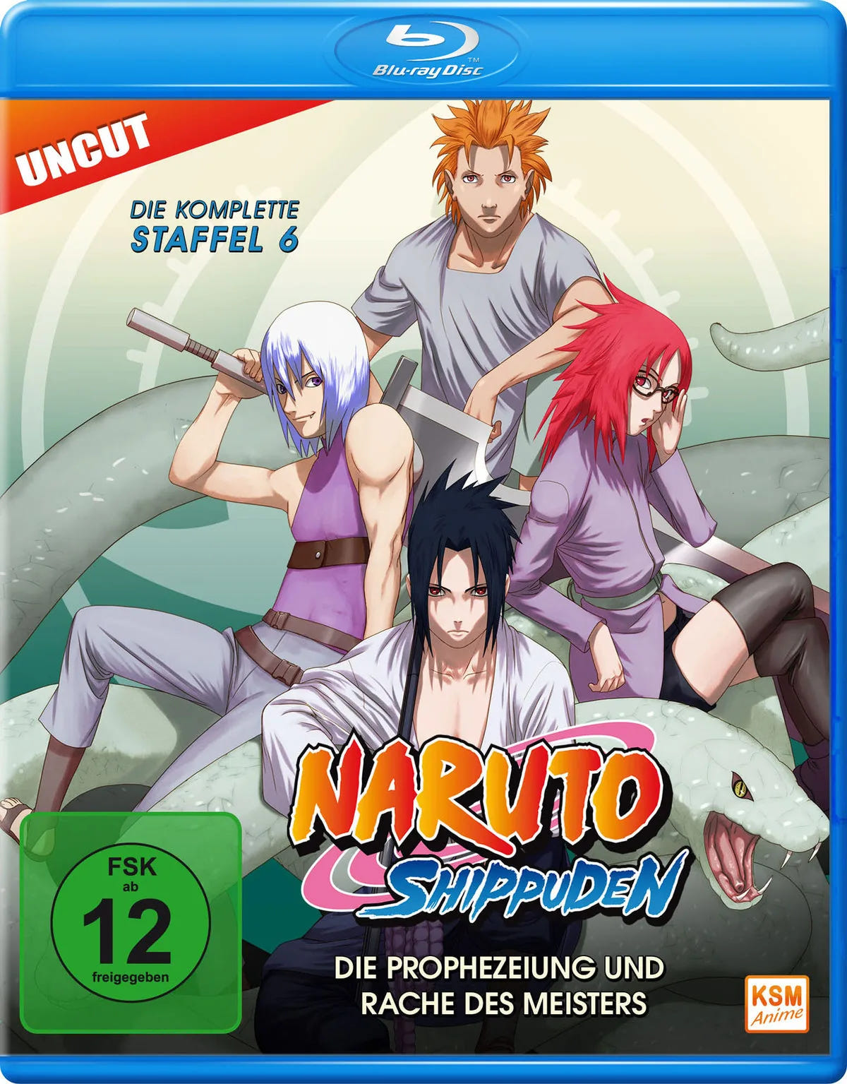 Naruto Shippuden - Staffel 6 - Uncut - Blu-ray Disc