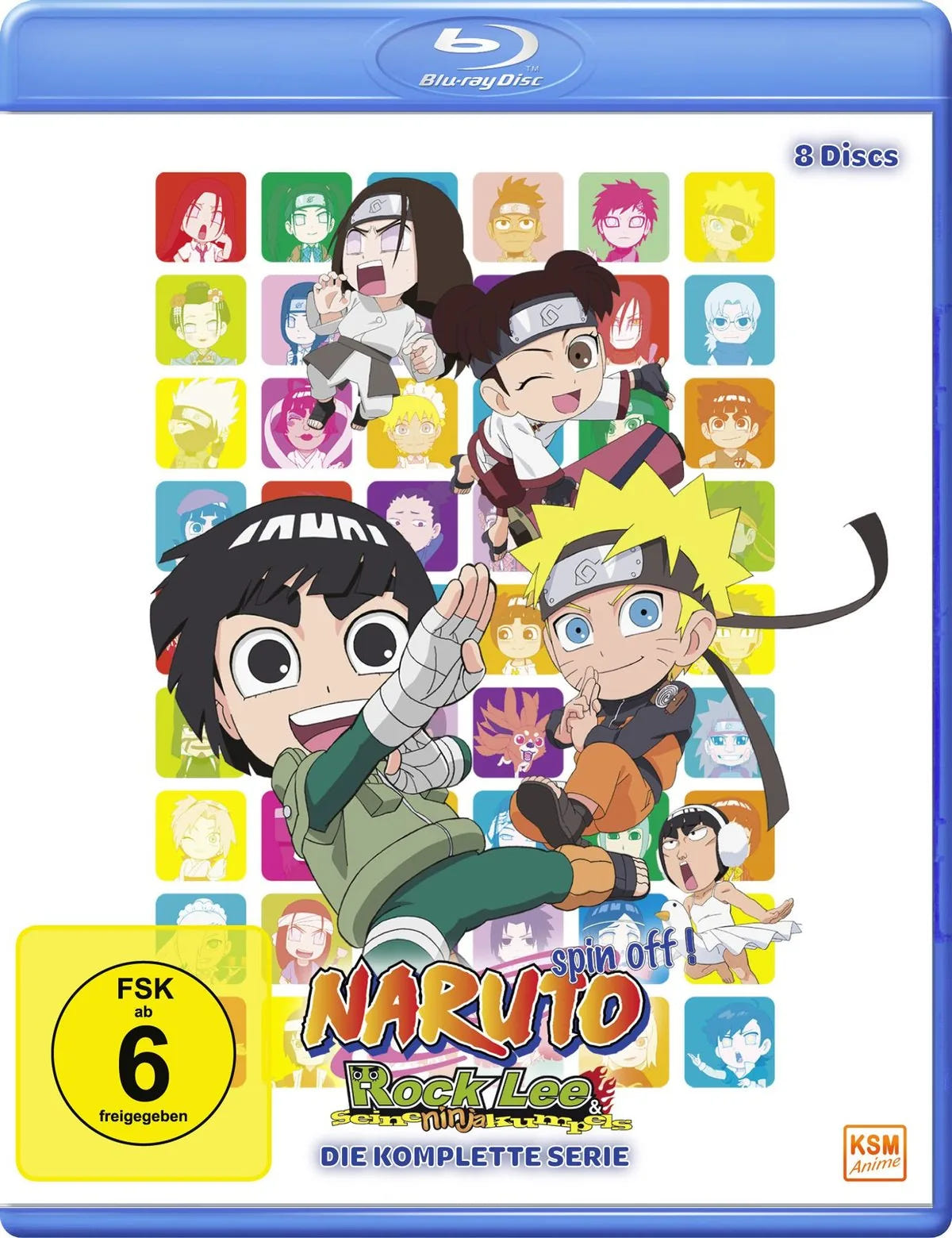 Naruto Spin - Off! Rock Lee und seine Ninja Kump - Blu-ray Disc