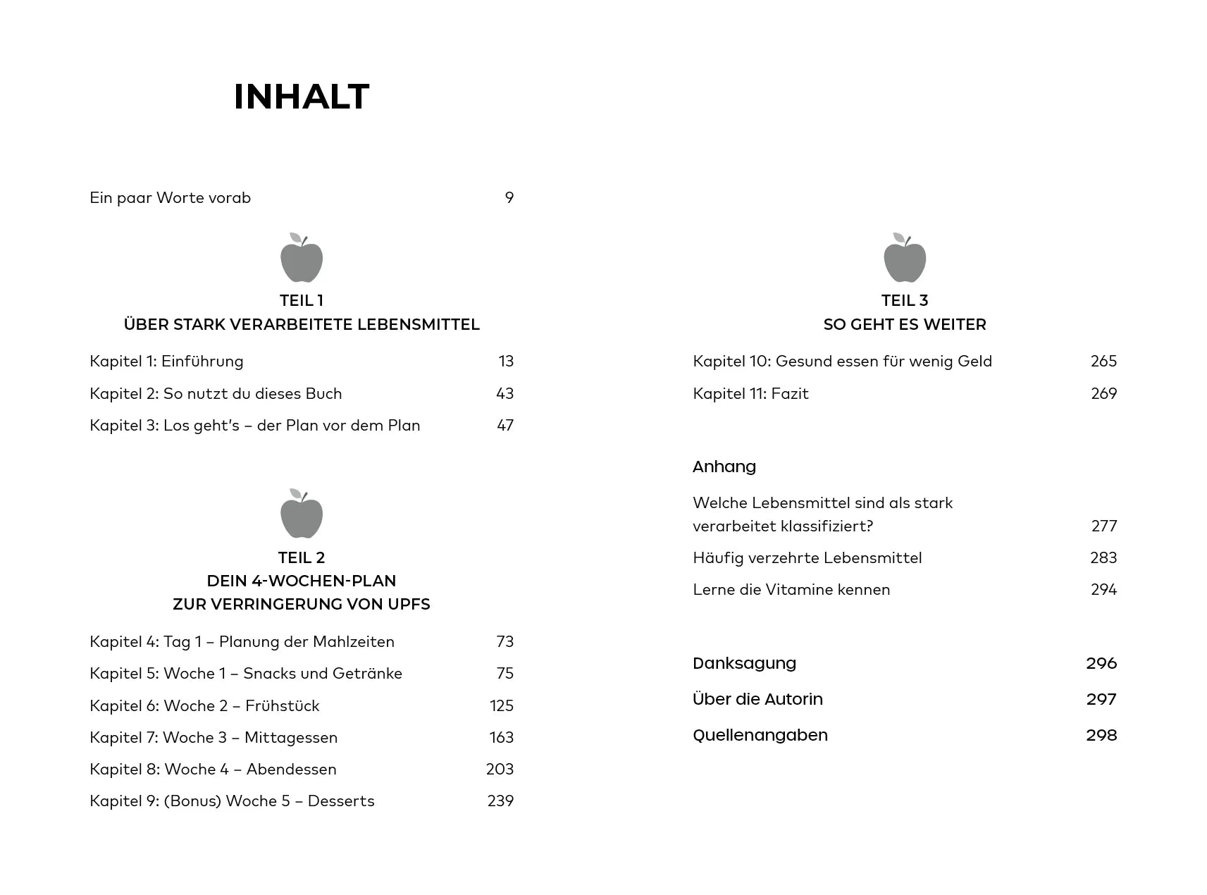 Innenansicht von 'Natürlich besser essen' - Taschenbuch