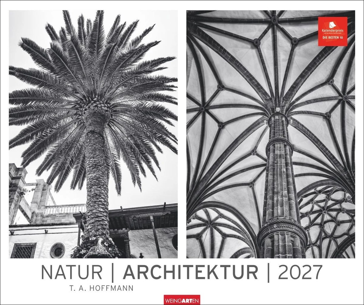Wandkalender: Natur - Architektur Kalender 2027