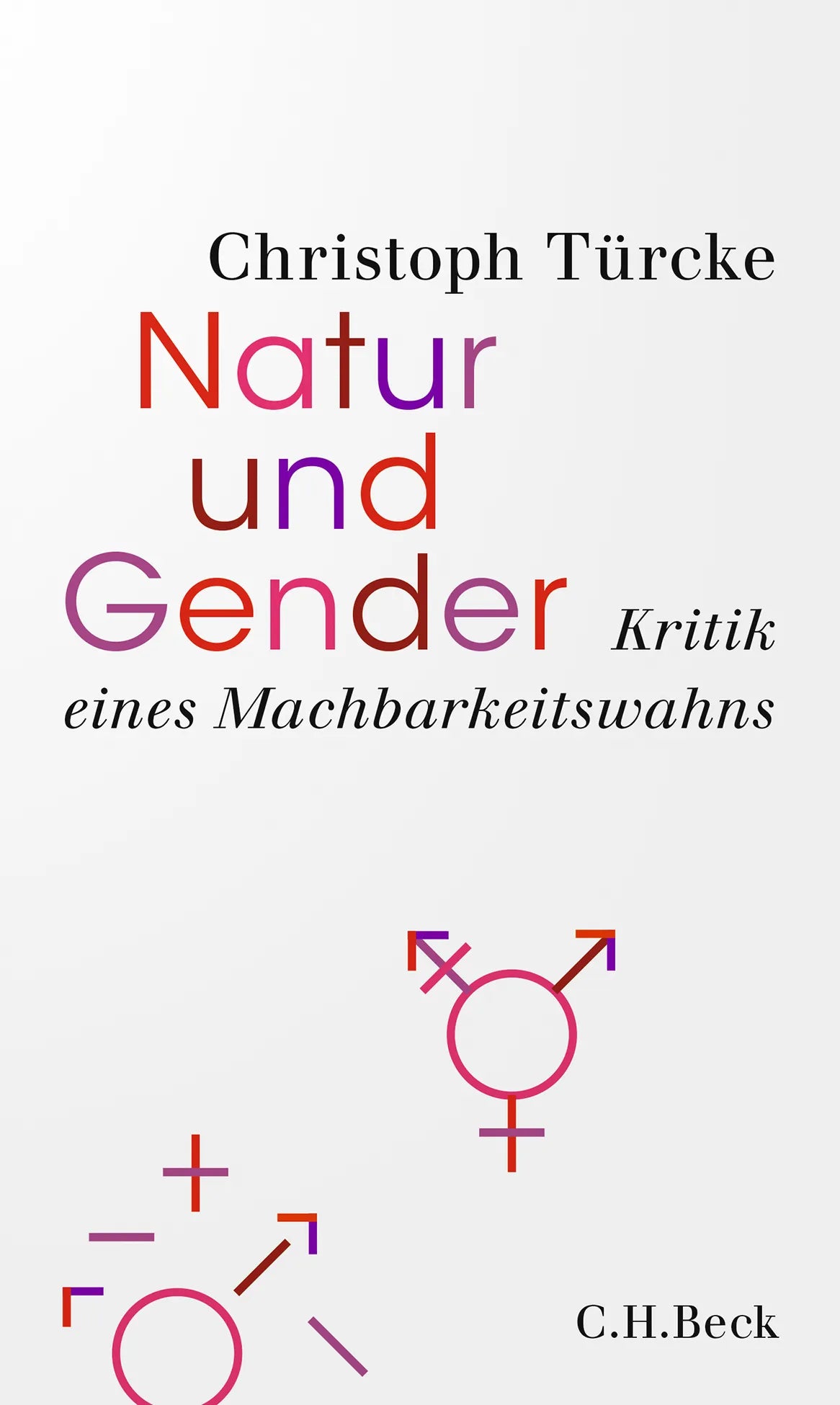 Buchcover von 'Natur und Gender' - Gebundene Ausgabe von Christoph Türcke