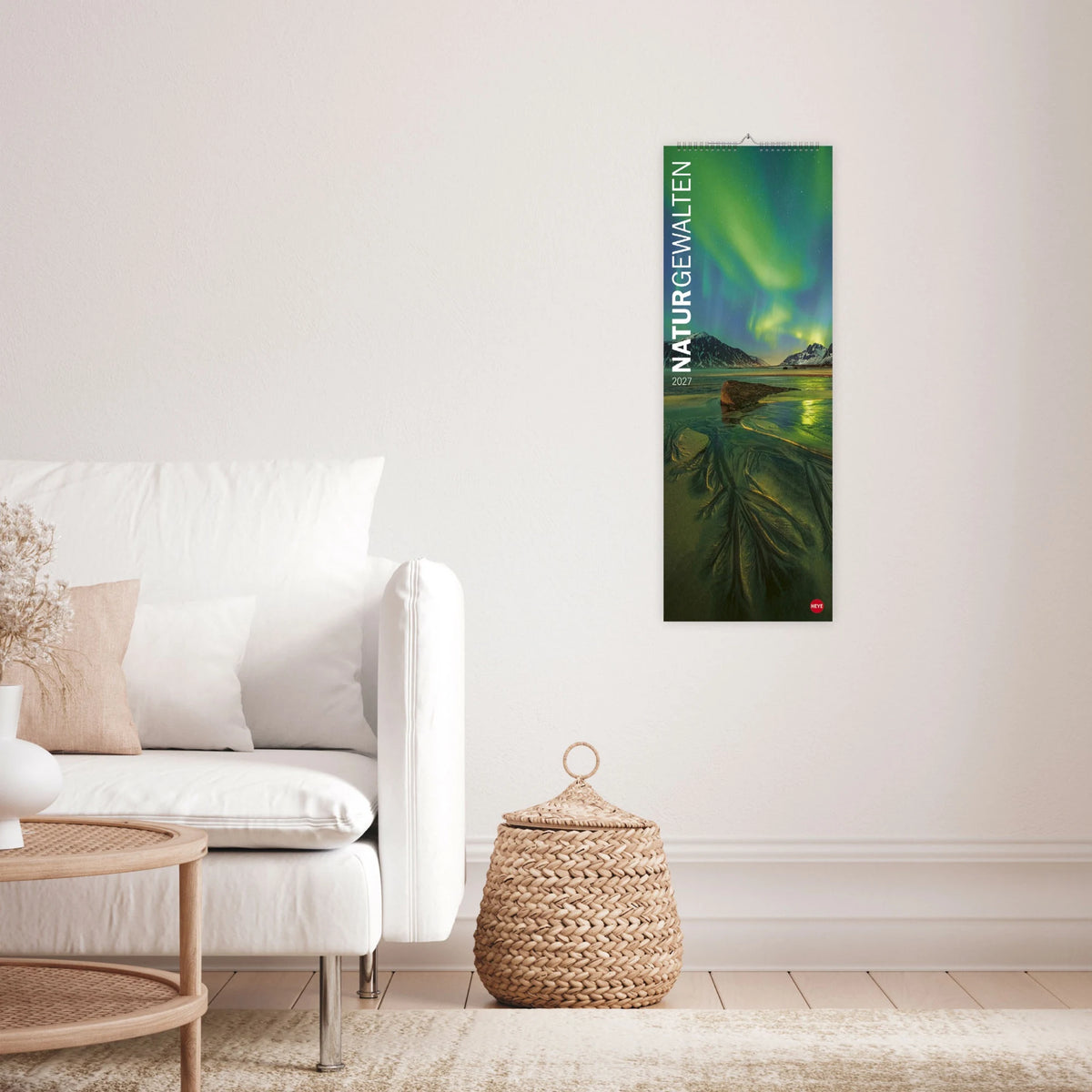 Naturgewalten Vertical Kalender 2027 – Ansicht