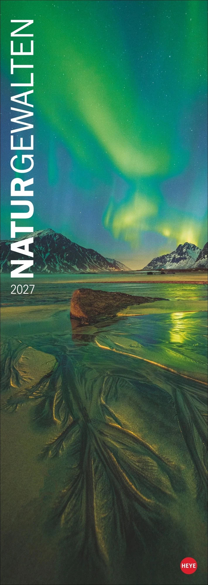 Wandkalender: Naturgewalten Vertical Kalender 2027
