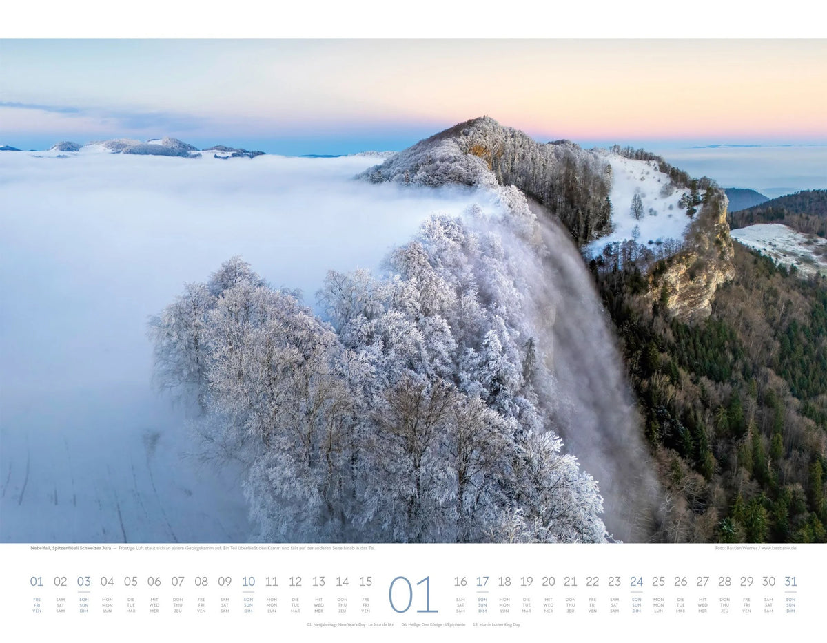 Naturkräfte Kalender 2027 | Wetterphänomene und Naturgewalten – Ansicht