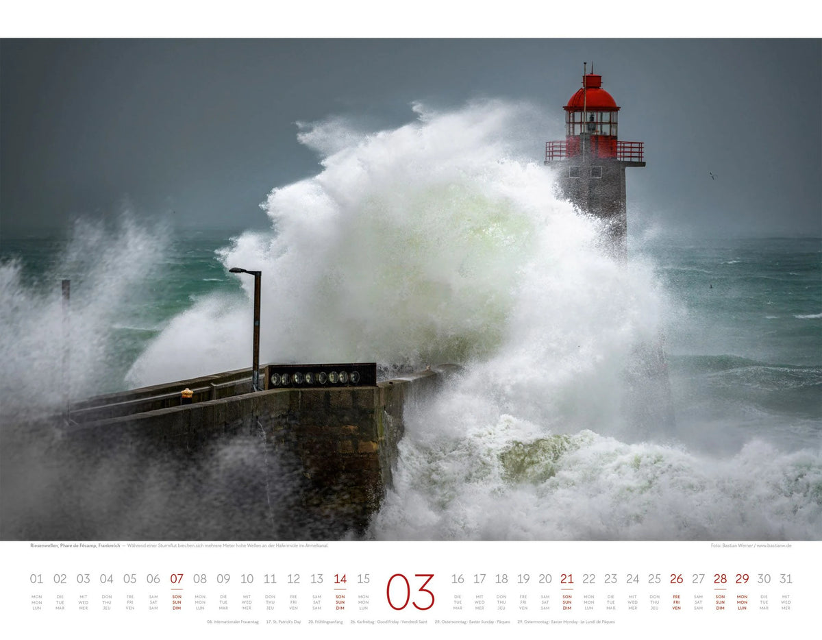 Naturkräfte Kalender 2027 | Wetterphänomene und Naturgewalten – Ansicht