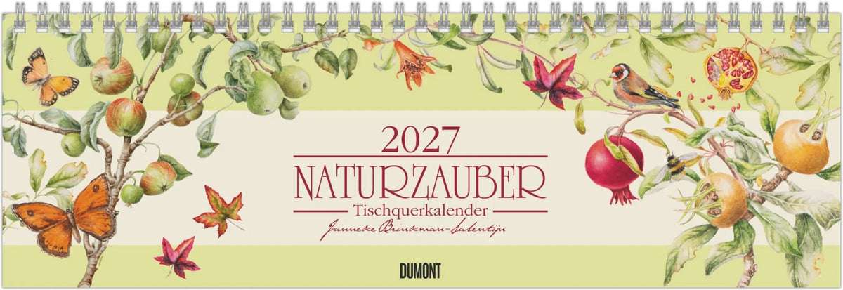Tischkalender: Naturzauber Tischquerkalender 2027
