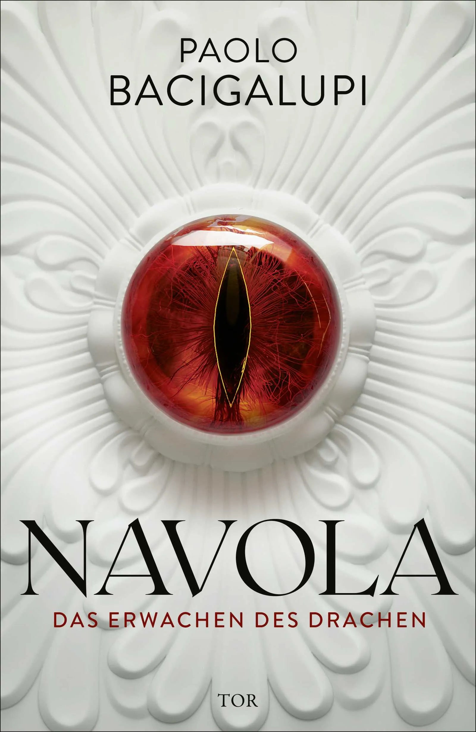 Buchcover von 'Navola' - Gebundene Ausgabe von Paolo Bacigalupi