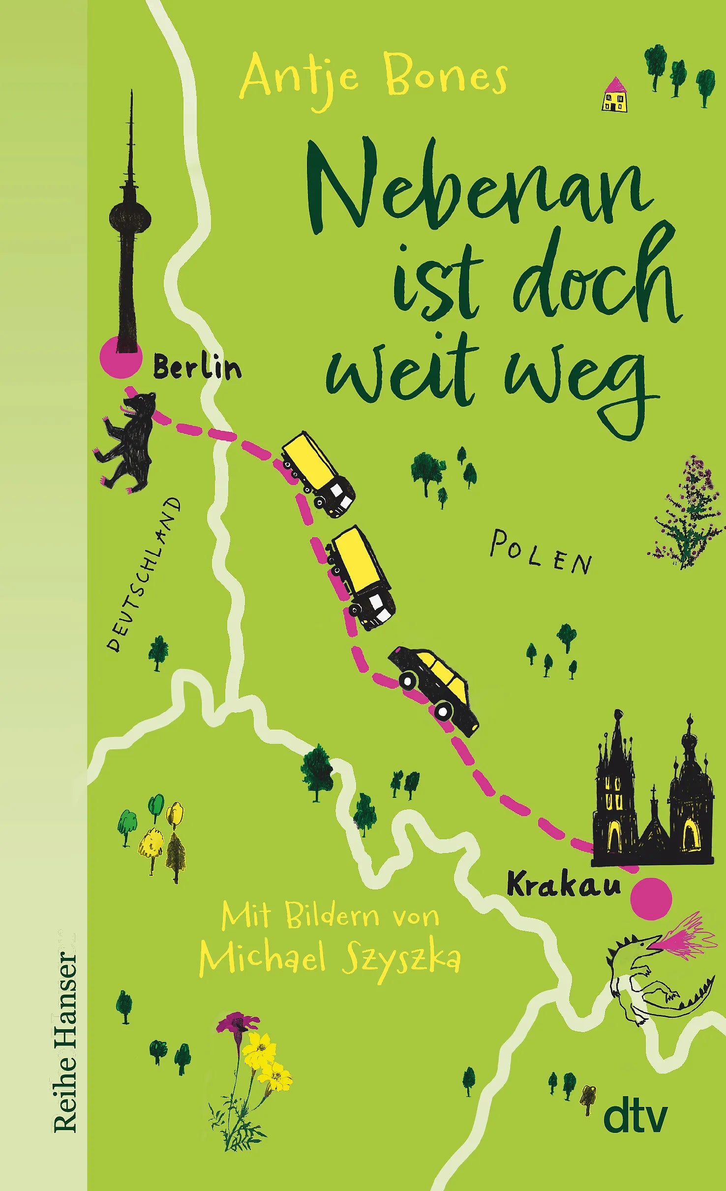 Buchcover von 'Nebenan ist doch weit weg' - Taschenbuch von Antje Bones