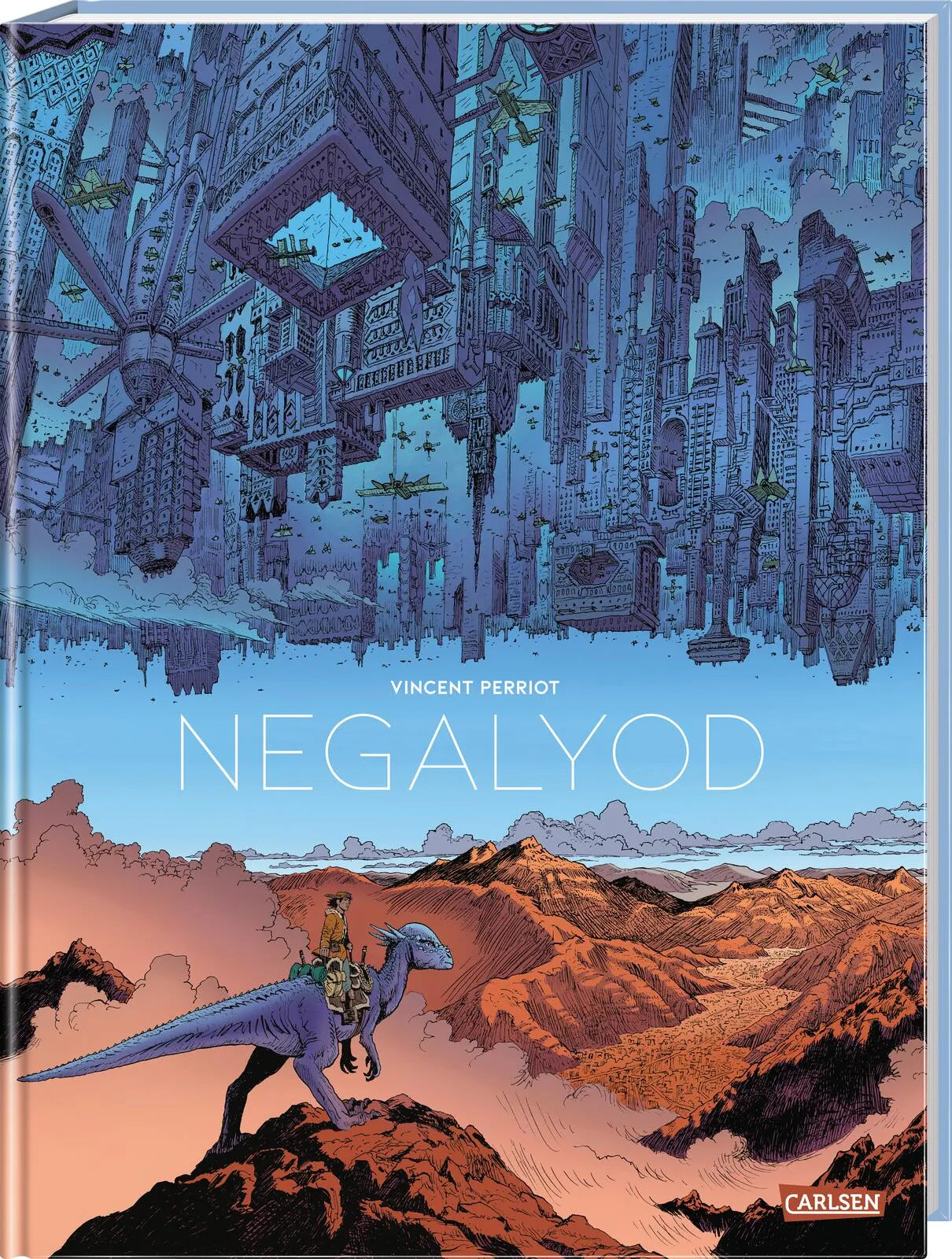 Buchcover von 'Negalyod 1' - Gebundene Ausgabe von Vincent Perriot