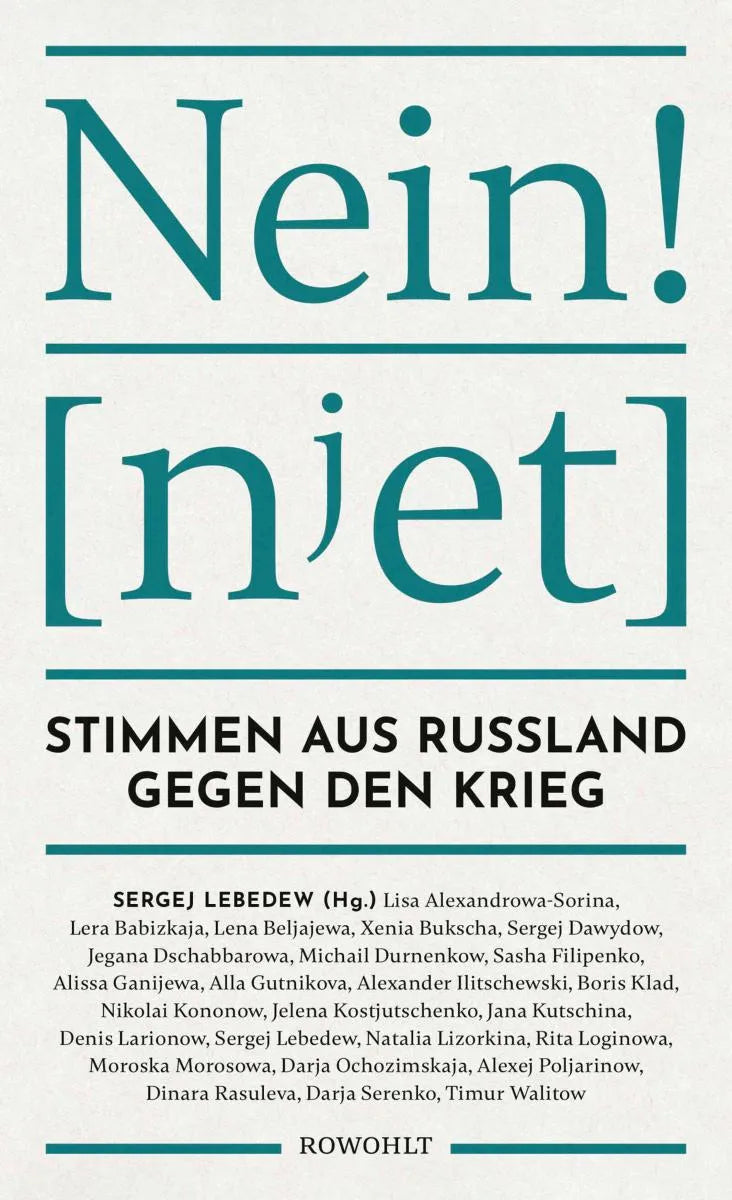 Cover: Nein! (E-Book) von Sergej Lebedew