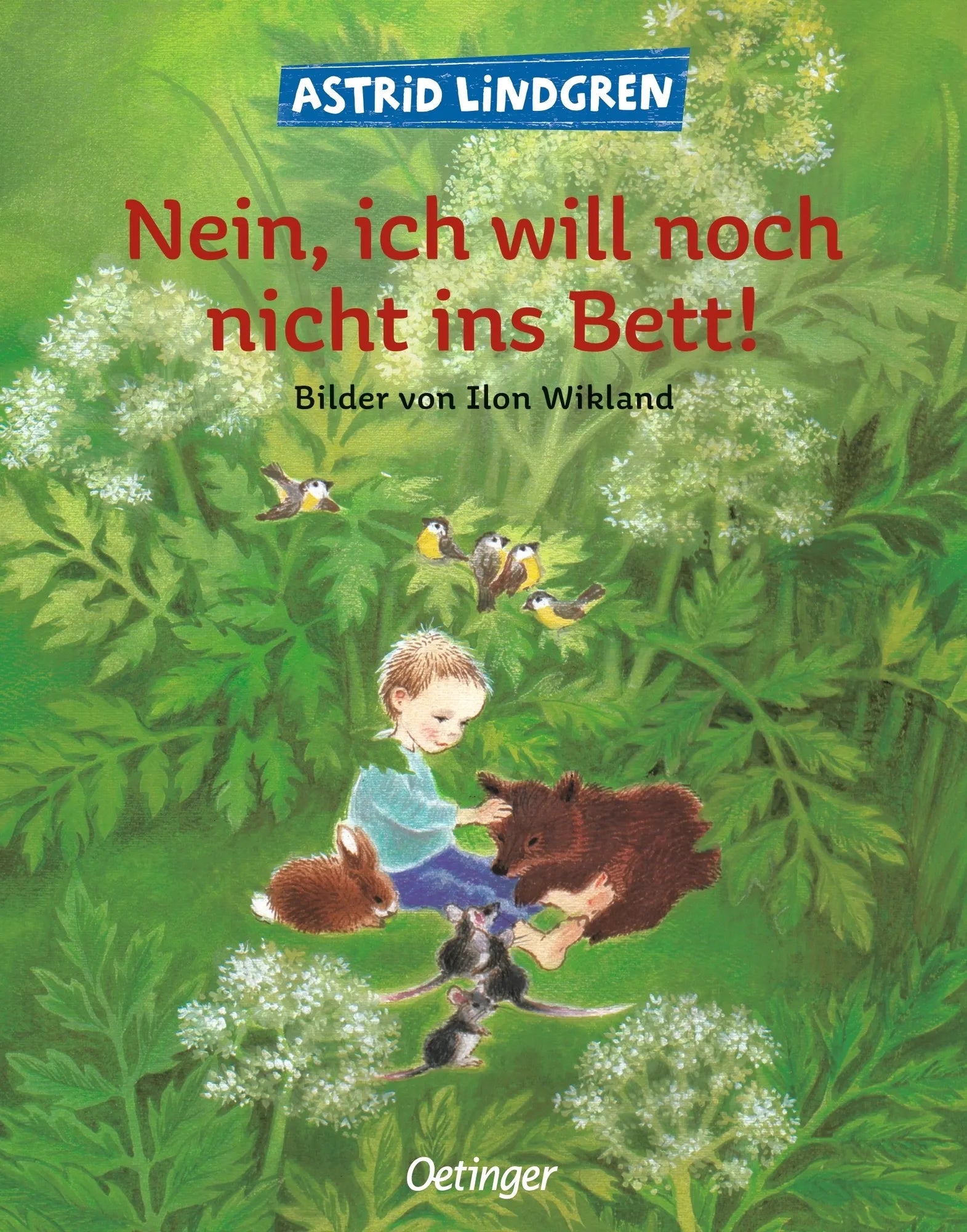 Buchcover von 'Nein, ich will noch nicht ins Bett!' - Gebundene Ausgabe von Astrid Lindgren