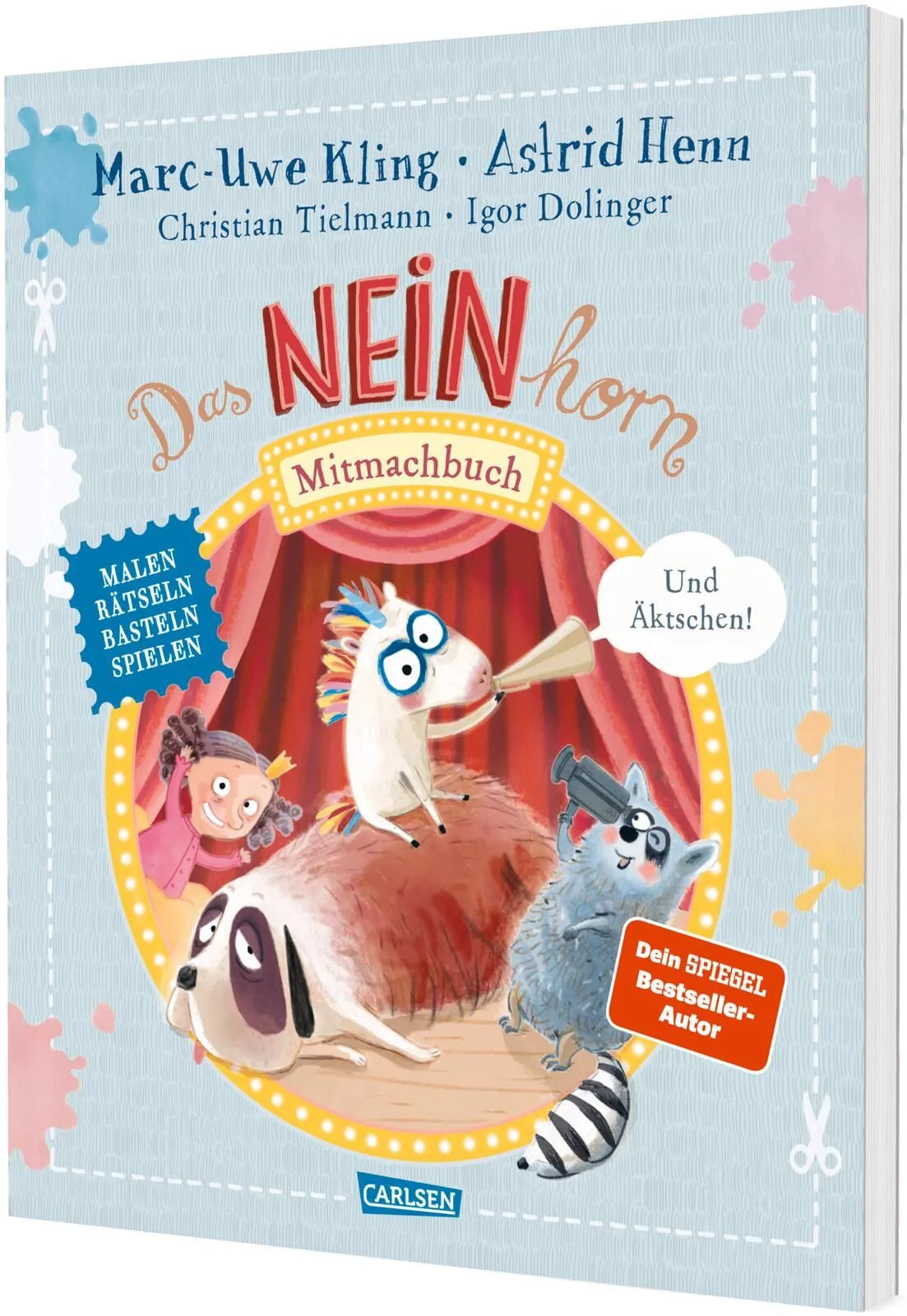 Cover: NEINhorn Mitmachbuch 2: Und ÄKTSCHEN! (Taschenbuch) von Marc-Uwe Kling