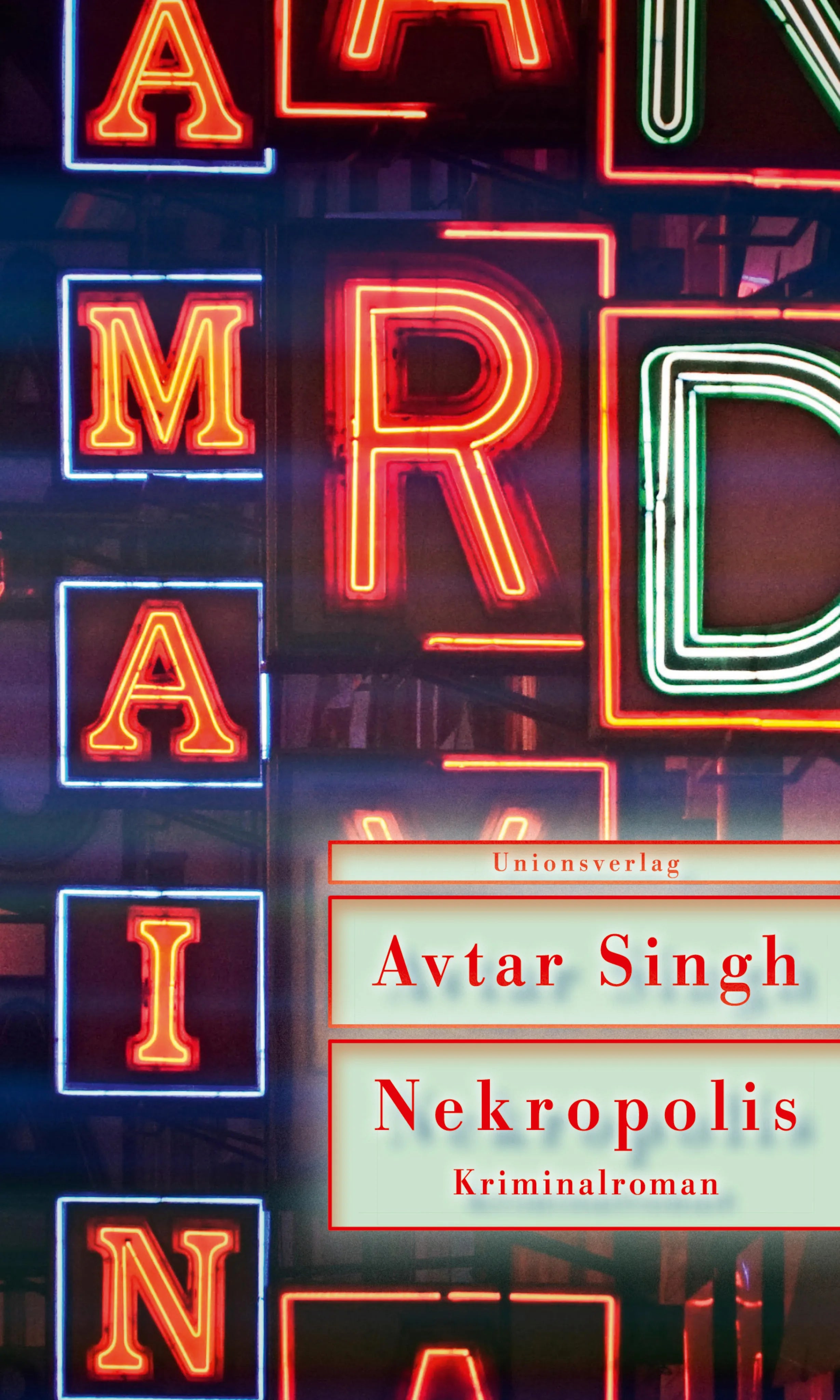Buchcover von 'Nekropolis' - Taschenbuch von Avtar Singh
