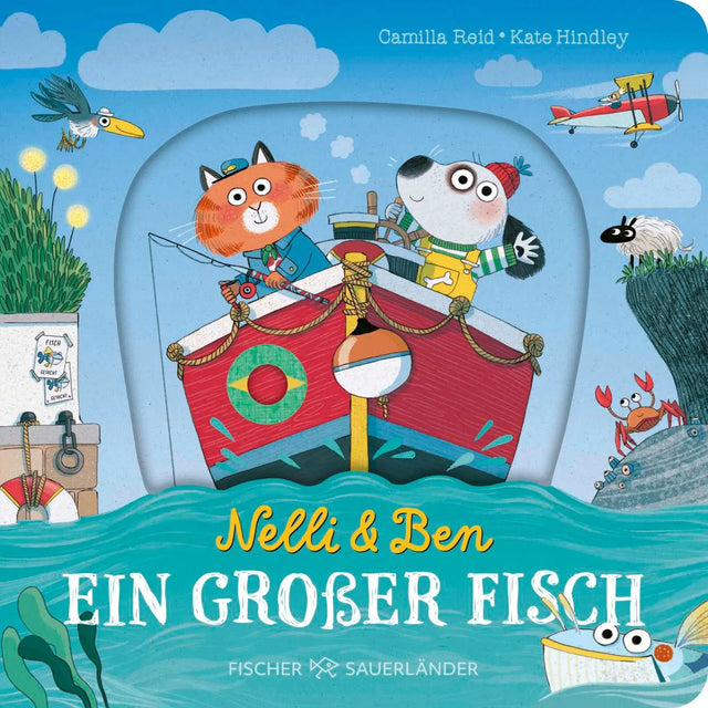 Cover: Nelli und Ben: Ein großer Fisch (Hardcover) von Camilla Reid