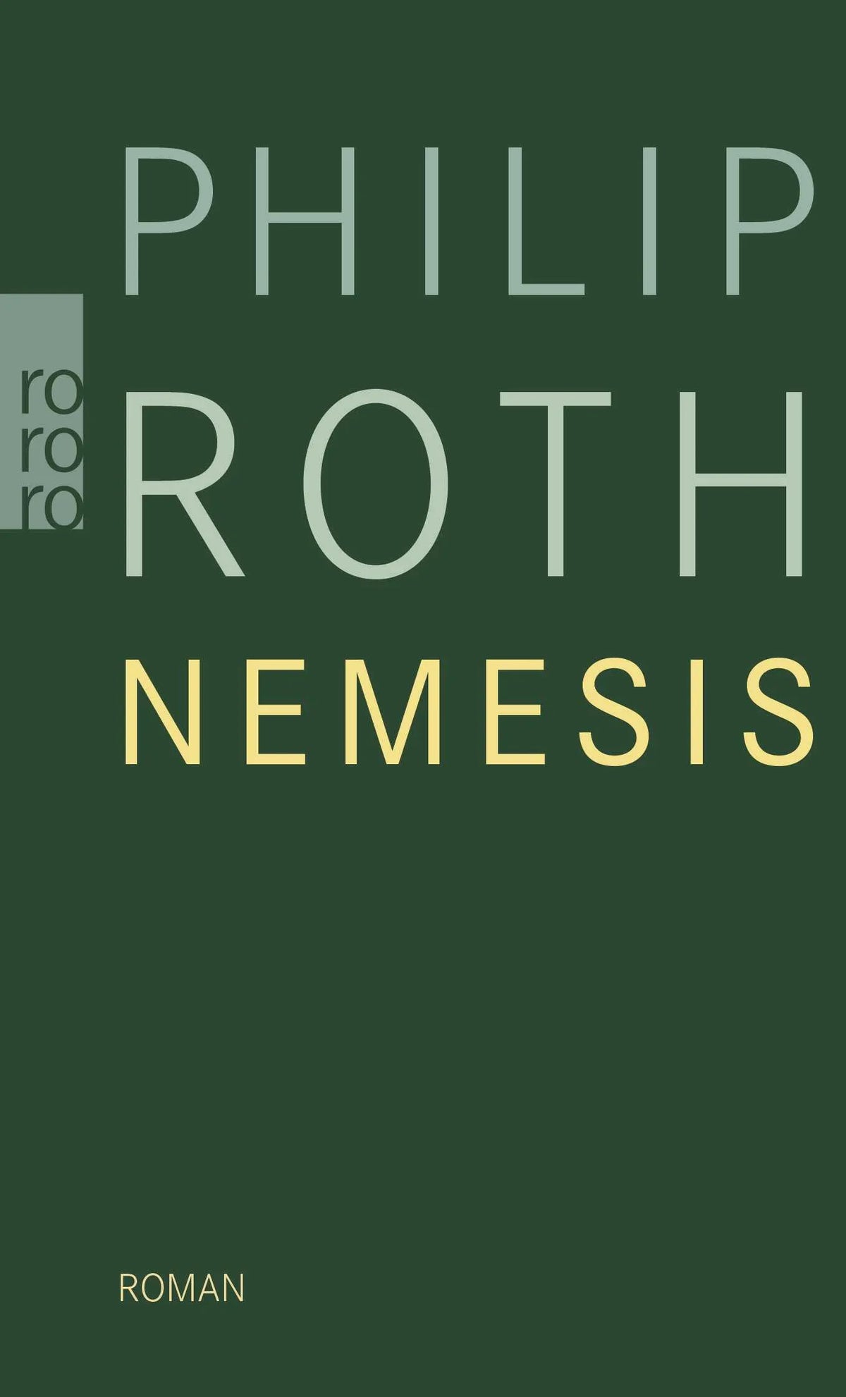 Buchcover von 'Nemesis' - Taschenbuch von Philip Roth