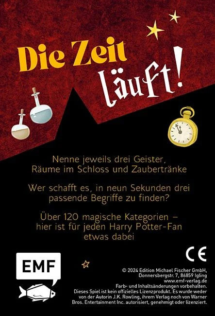 Kartenspiel: Nenne drei – schon vorbei! ... für Harry Potter-Fans! – Ansicht