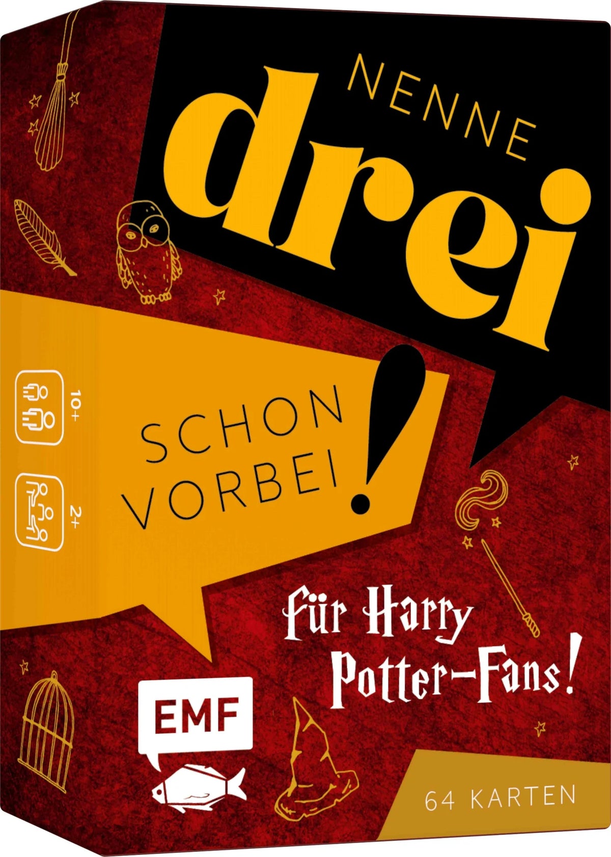 Kartenspiel: Kartenspiel: Nenne drei – schon vorbei! ... für Harry Potter-Fans!