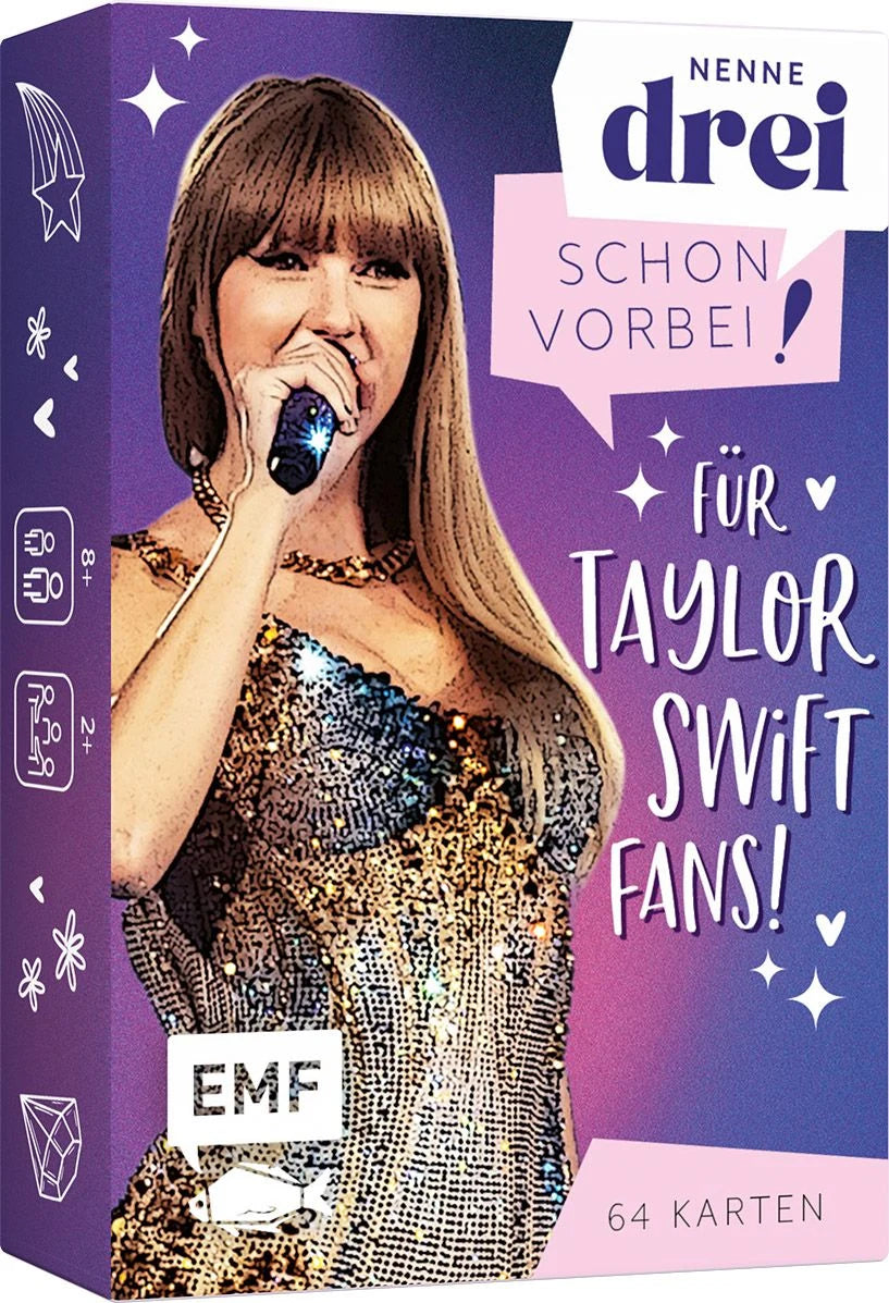Kartenspiel: Kartenspiel: Nenne drei – schon vorbei! ... für Taylor Swift-Fans!