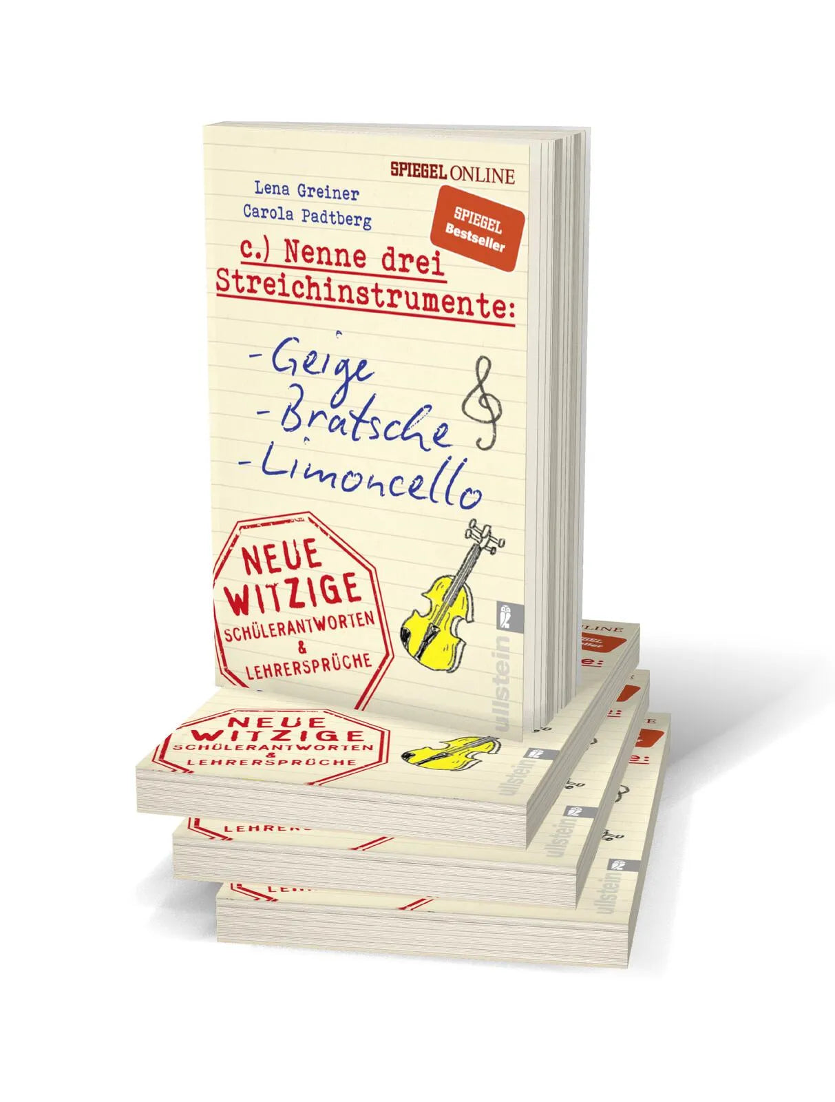 Detailansicht: Nenne drei Streichinstrumente: Geige, Bratsche, Limoncello (Taschenbuch)