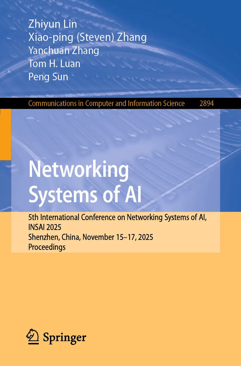 Cover: Networking Systems of AI (E-Book) von Zhiyun Lin